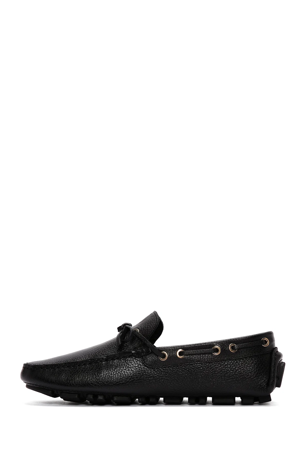 Erkek Siyah Deri Comfort Loafer - Image 2
