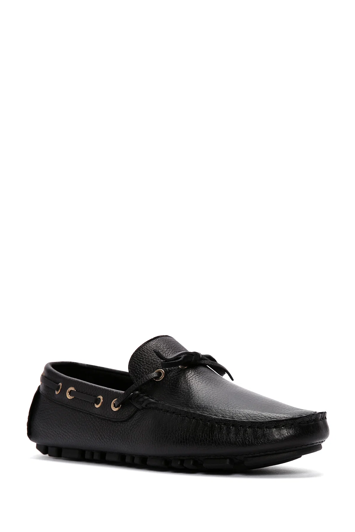 Erkek Siyah Deri Comfort Loafer - Image 6