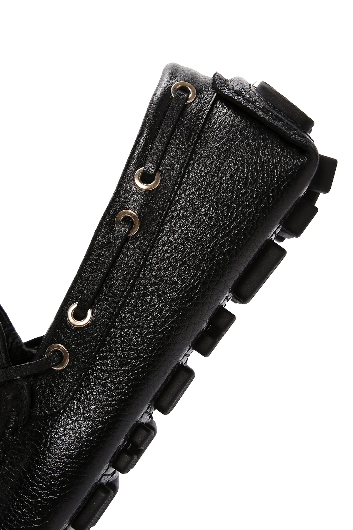 Erkek Siyah Deri Comfort Loafer - Image 8