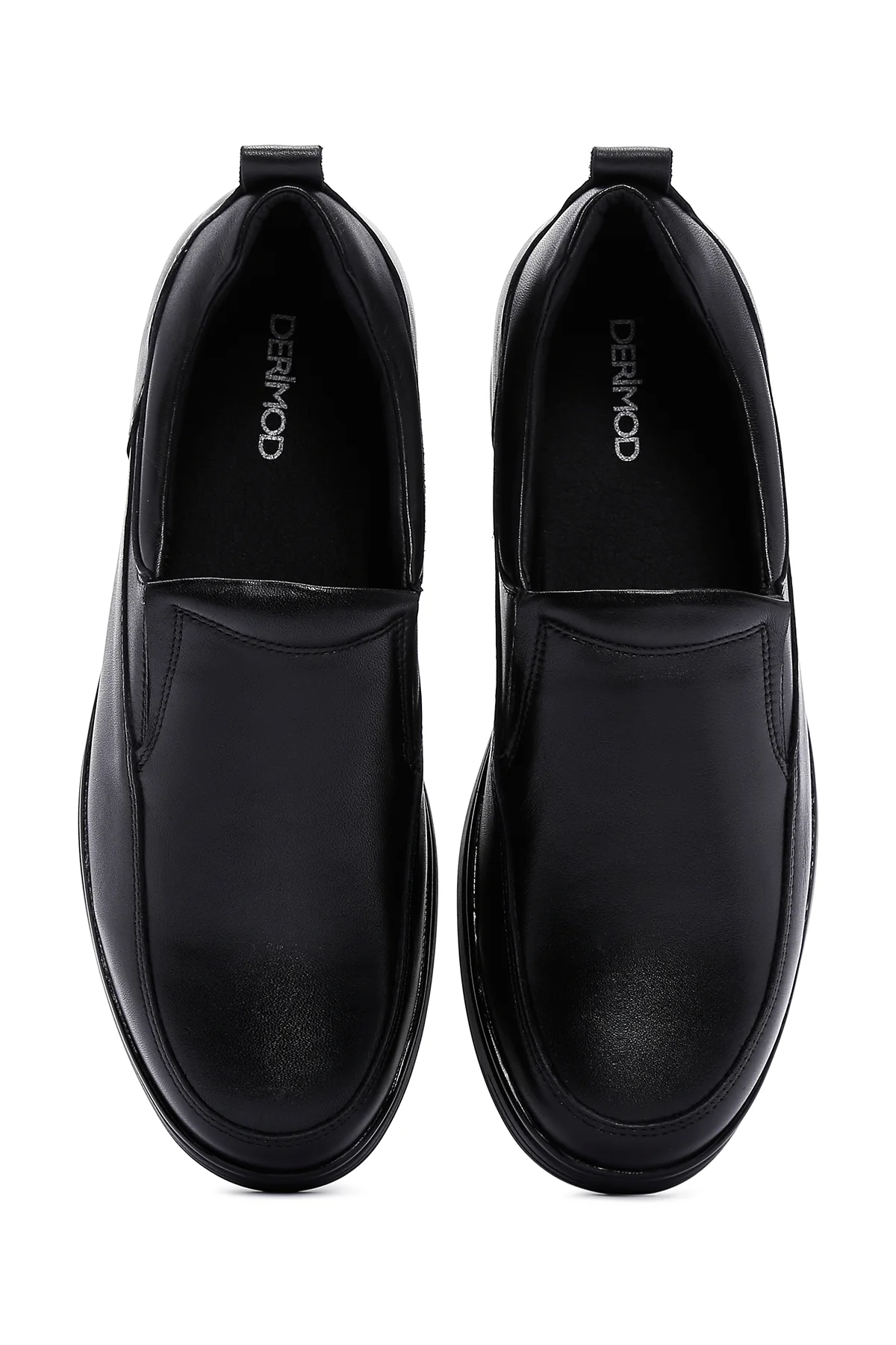 Erkek Siyah Deri Commfort Loafer - Image 5