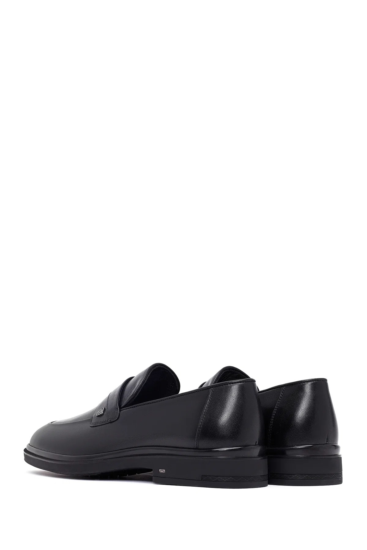 Erkek Siyah Deri Klasik Loafer - Image 5
