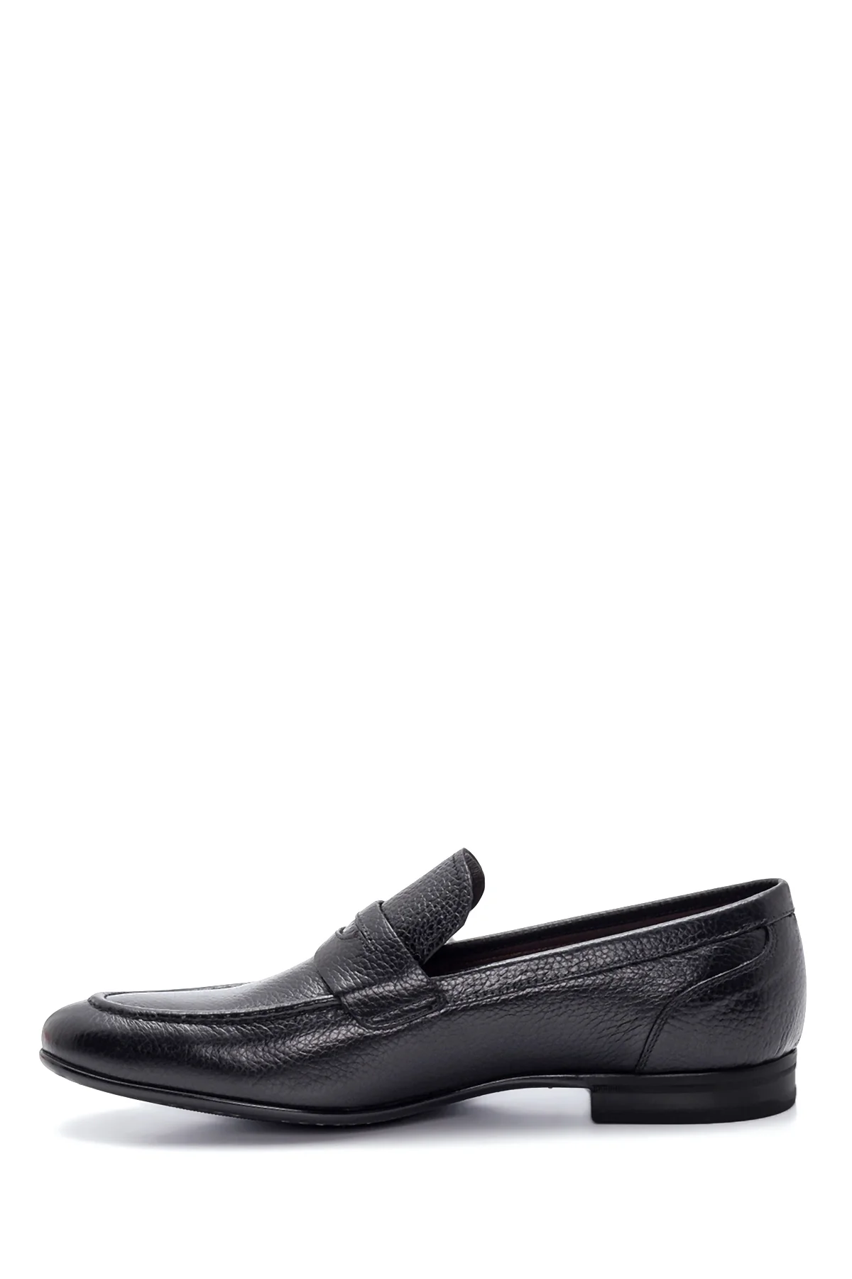 Erkek Siyah Deri Klasik Loafer - Image 2