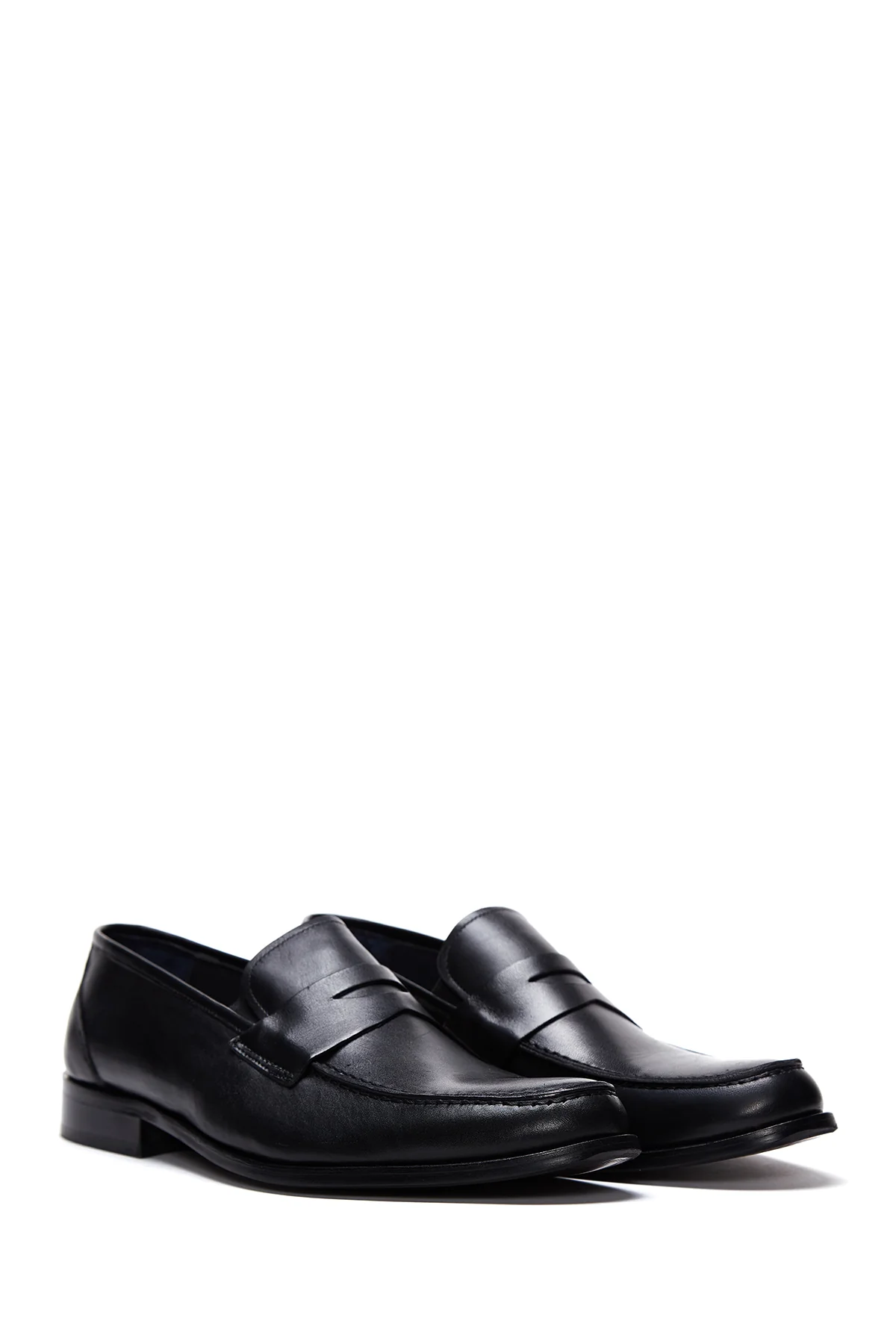 Erkek Siyah Deri Klasik Loafer - Image 3