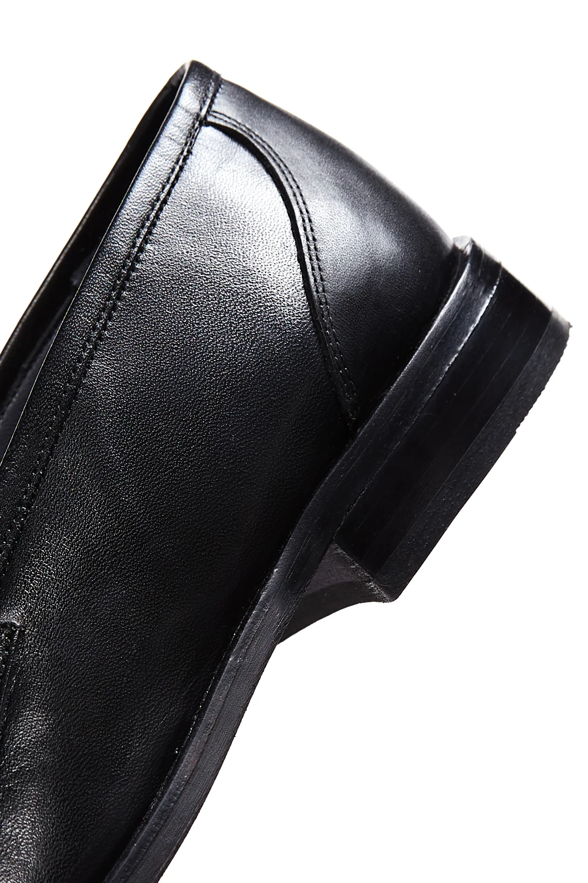 Erkek Siyah Deri Klasik Loafer - Image 8