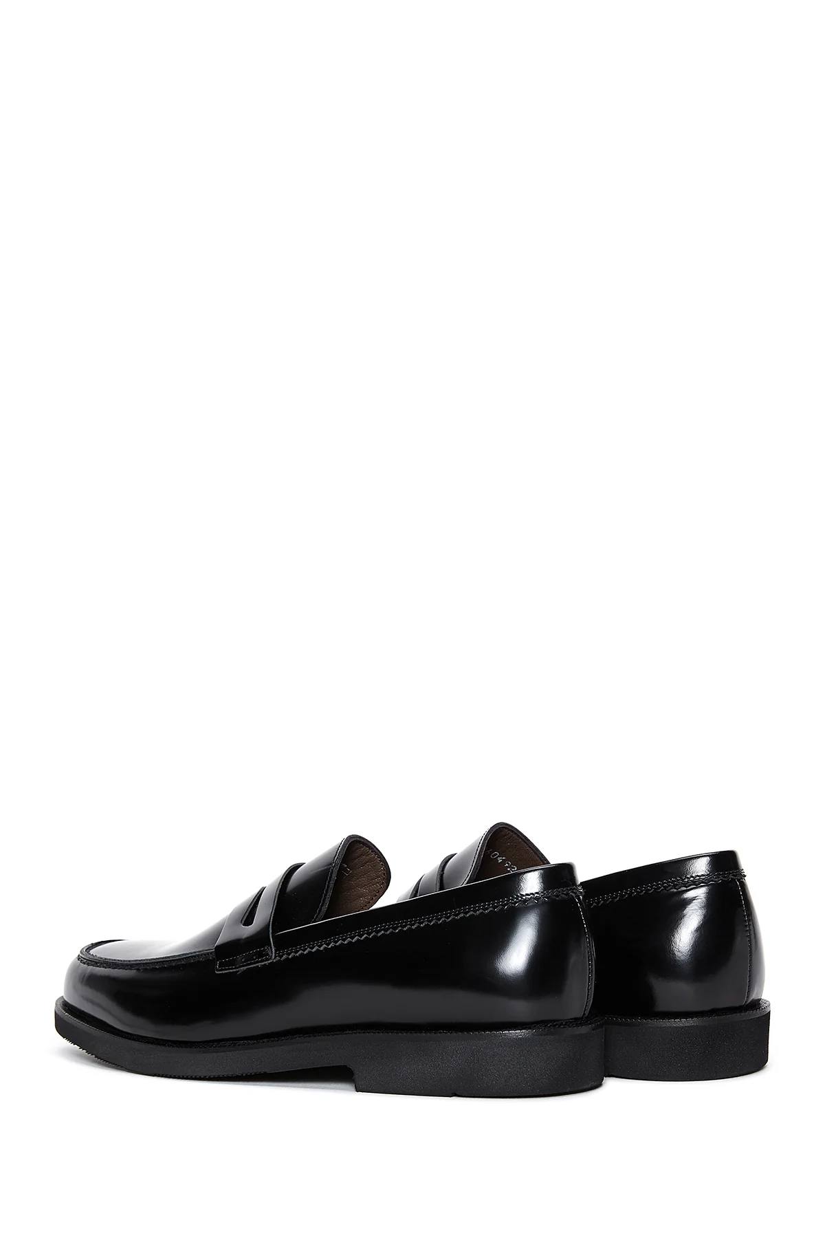 Erkek Siyah Deri Klasik Loafer - Image 5