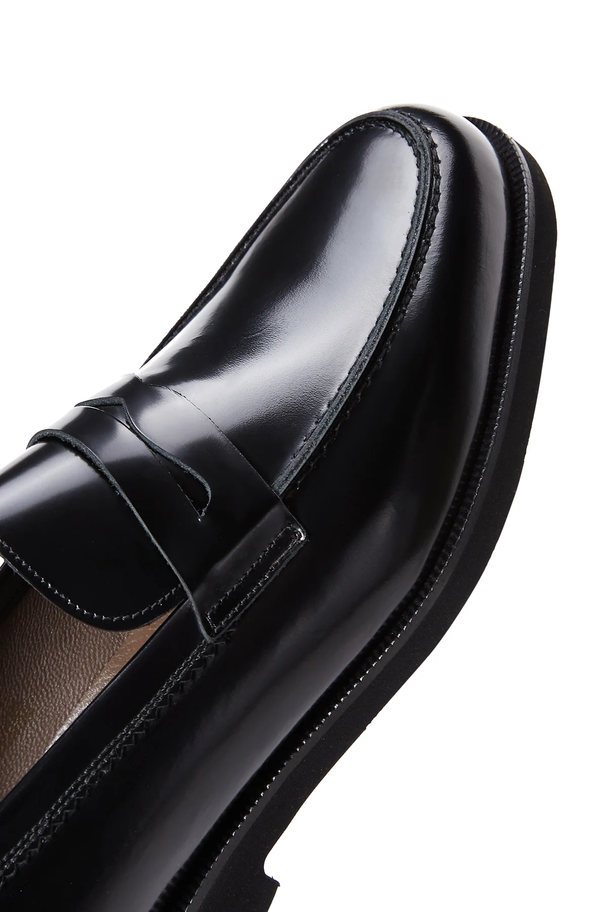 Erkek Siyah Deri Klasik Loafer - Image 7