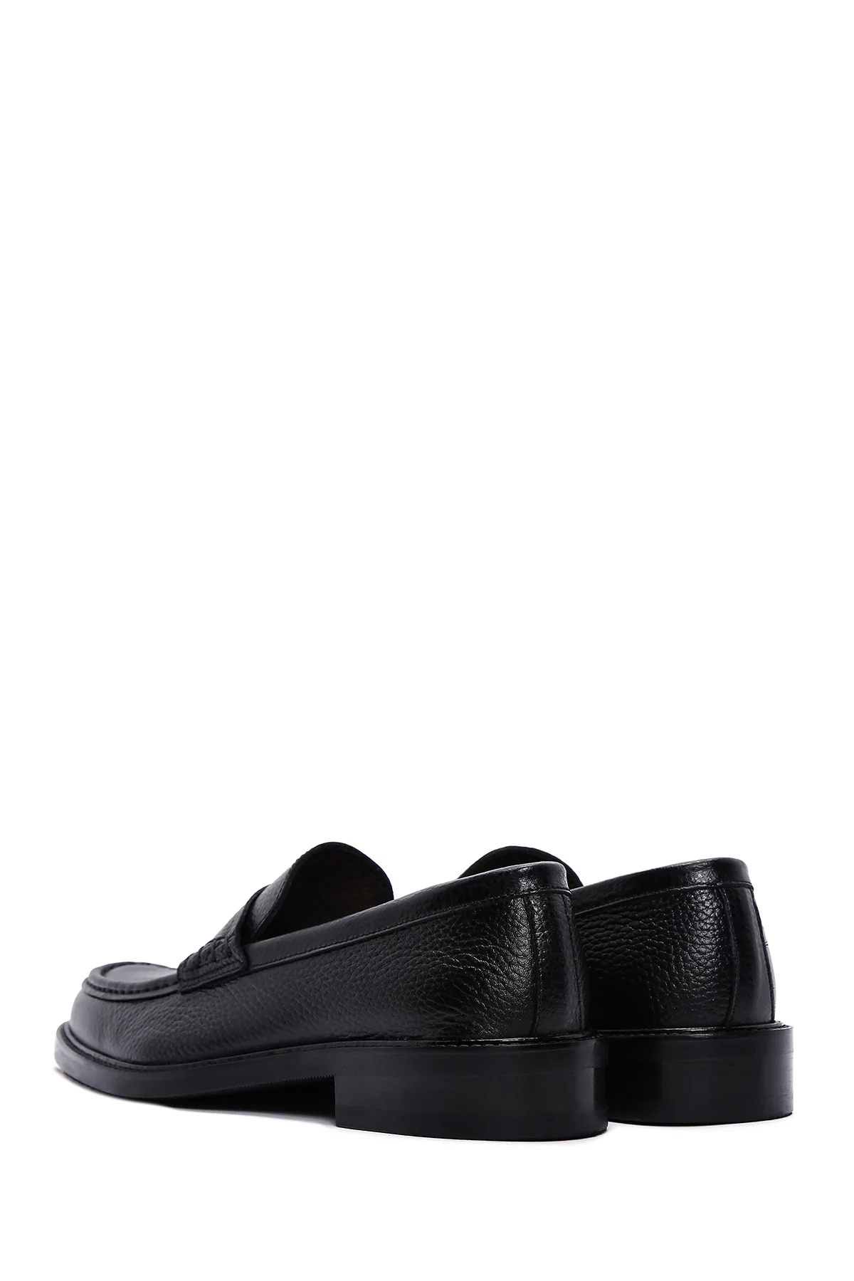 Erkek Siyah Deri Klasik Loafer - Image 5
