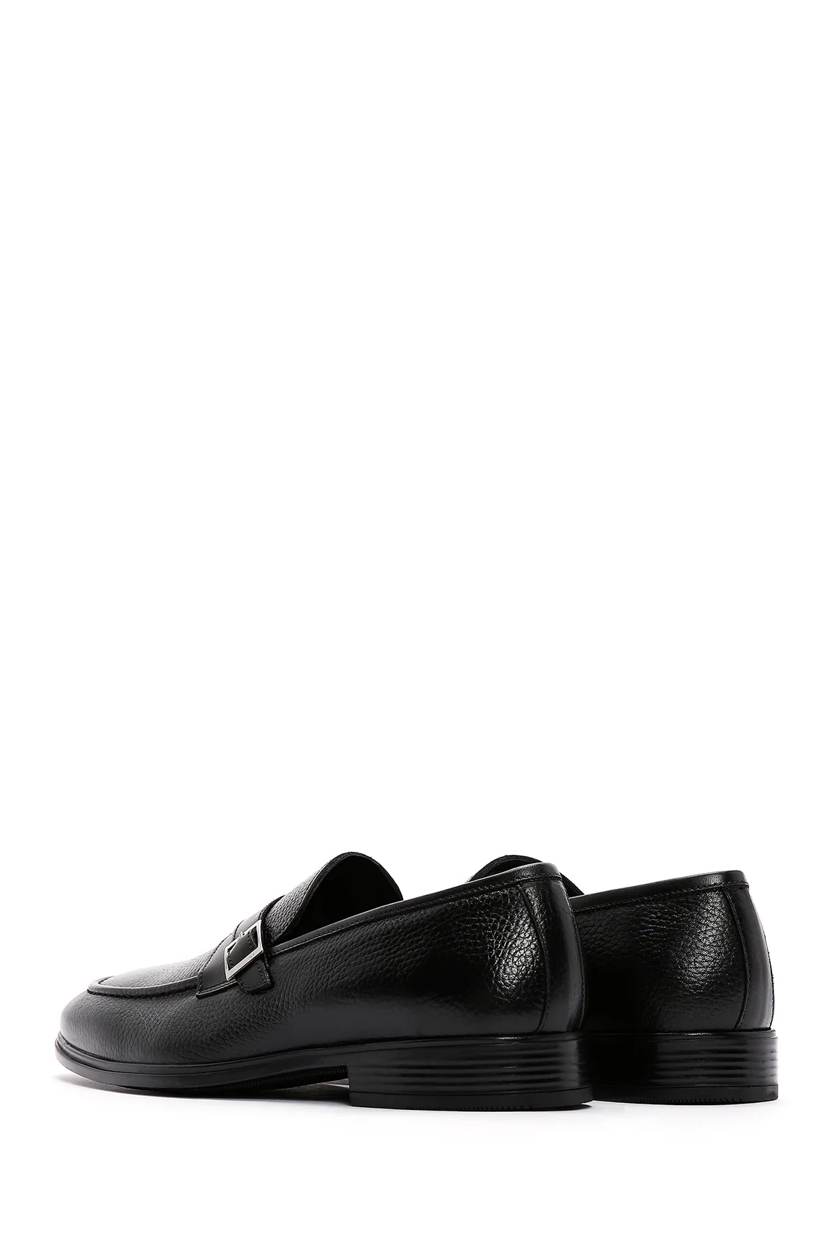 Erkek Siyah Deri Klasik Loafer - Image 5