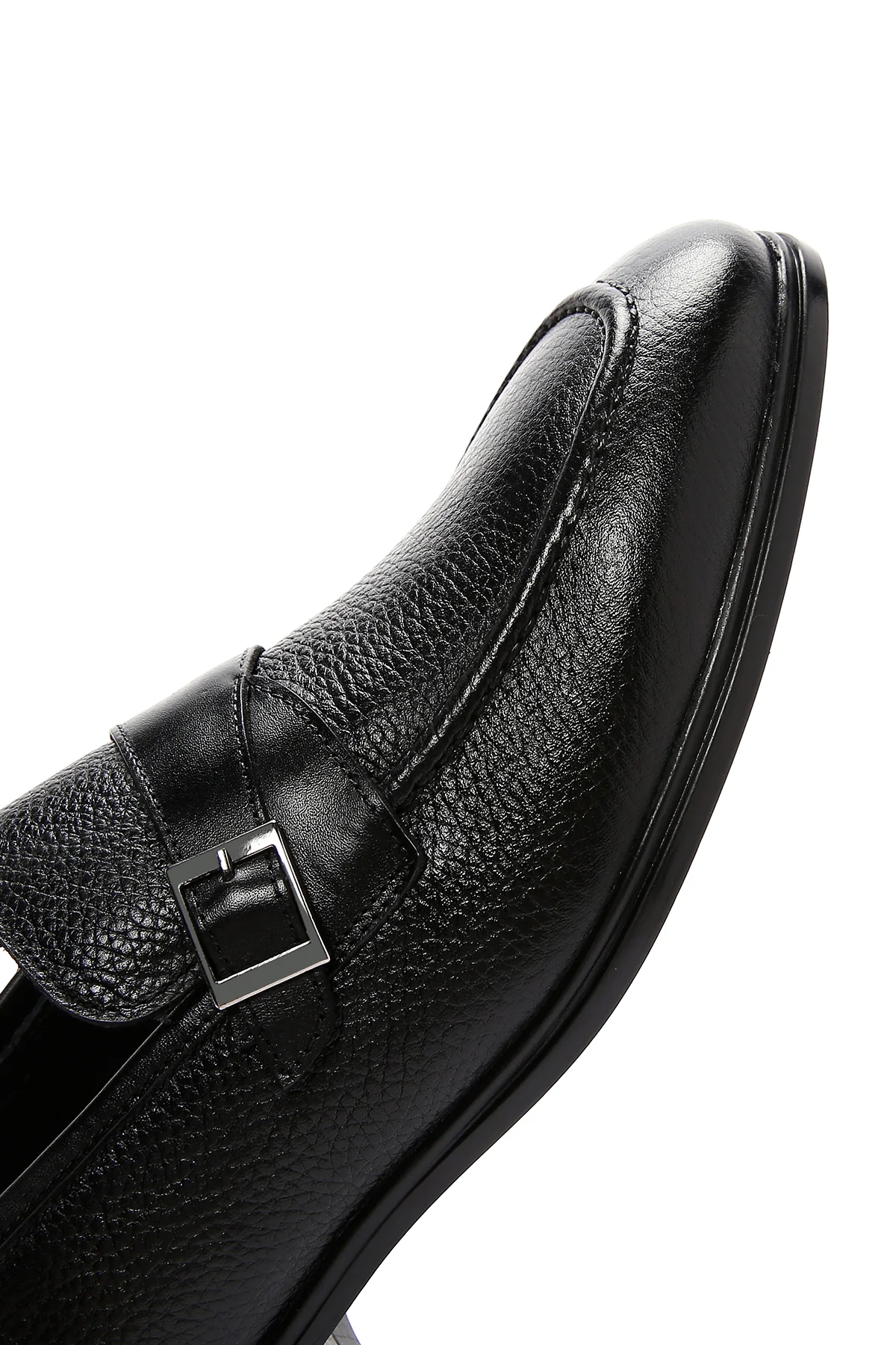 Erkek Siyah Deri Klasik Loafer - Image 9