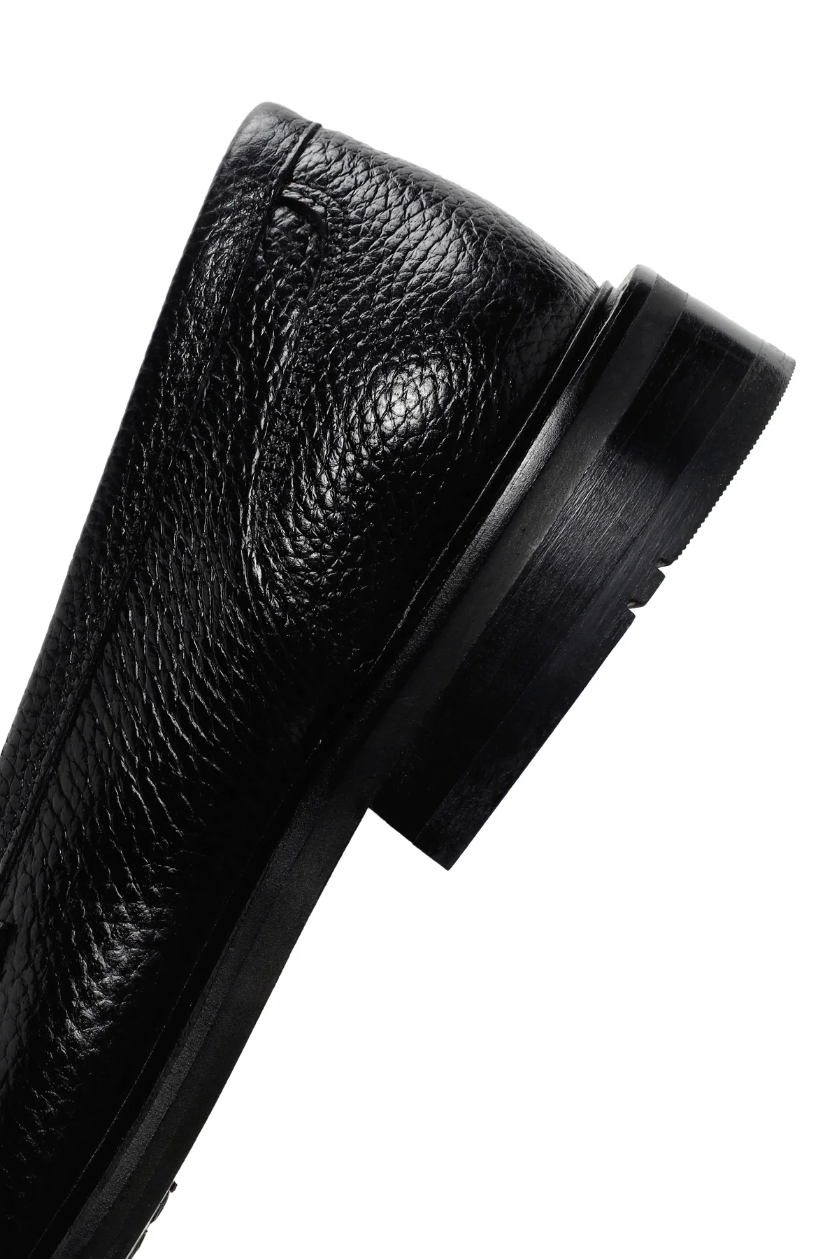 Erkek Siyah Deri Klasik Loafer - Image 7