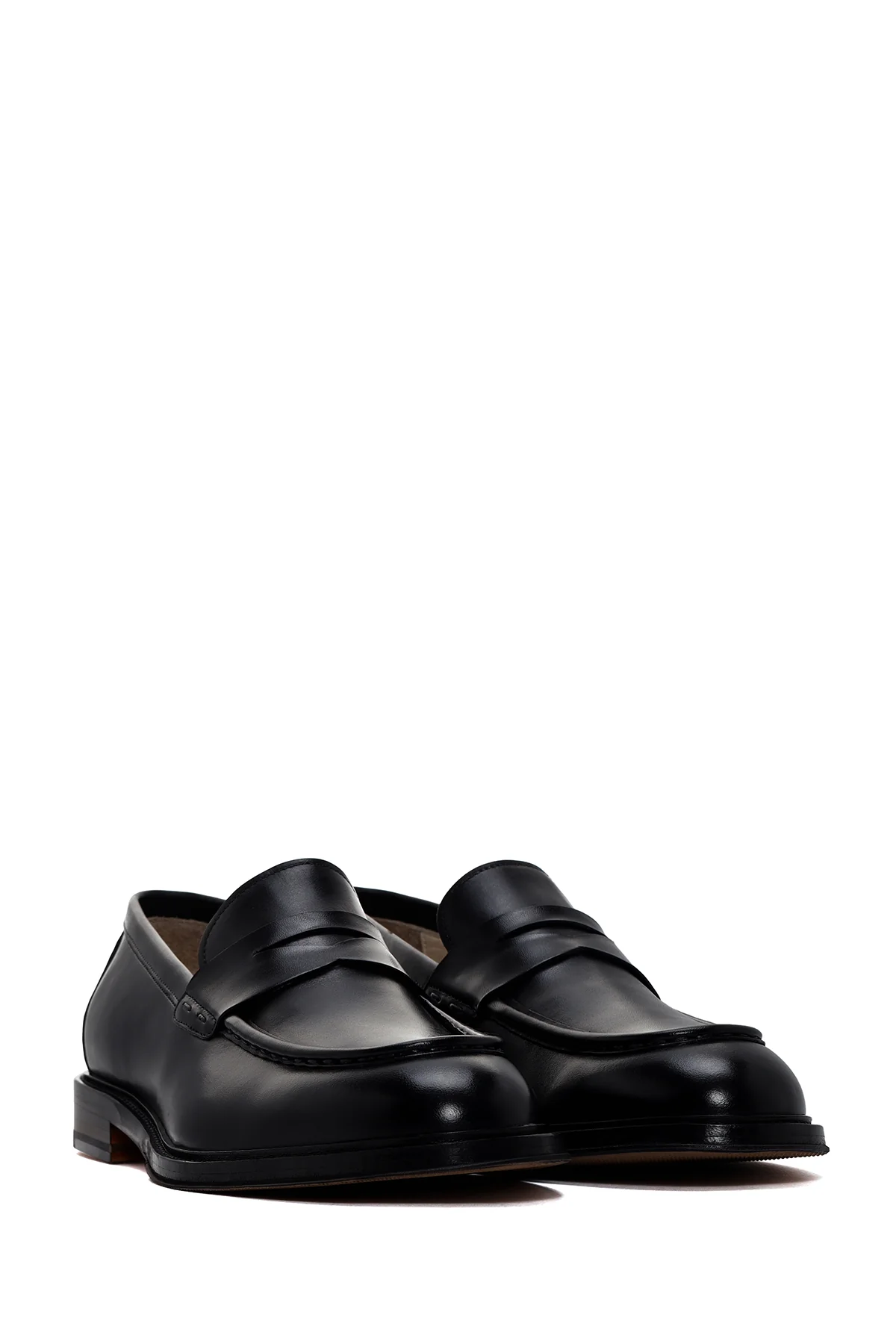 Erkek Siyah Deri Klasik Loafer - Image 3