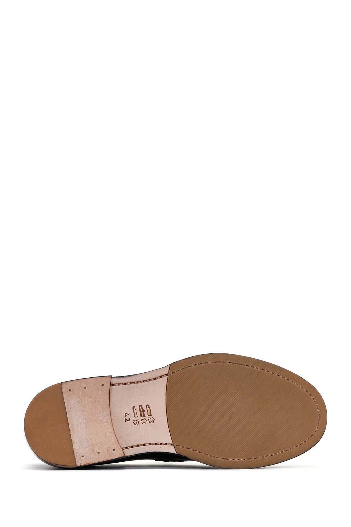 Erkek Siyah Deri Klasik Loafer - Image 4