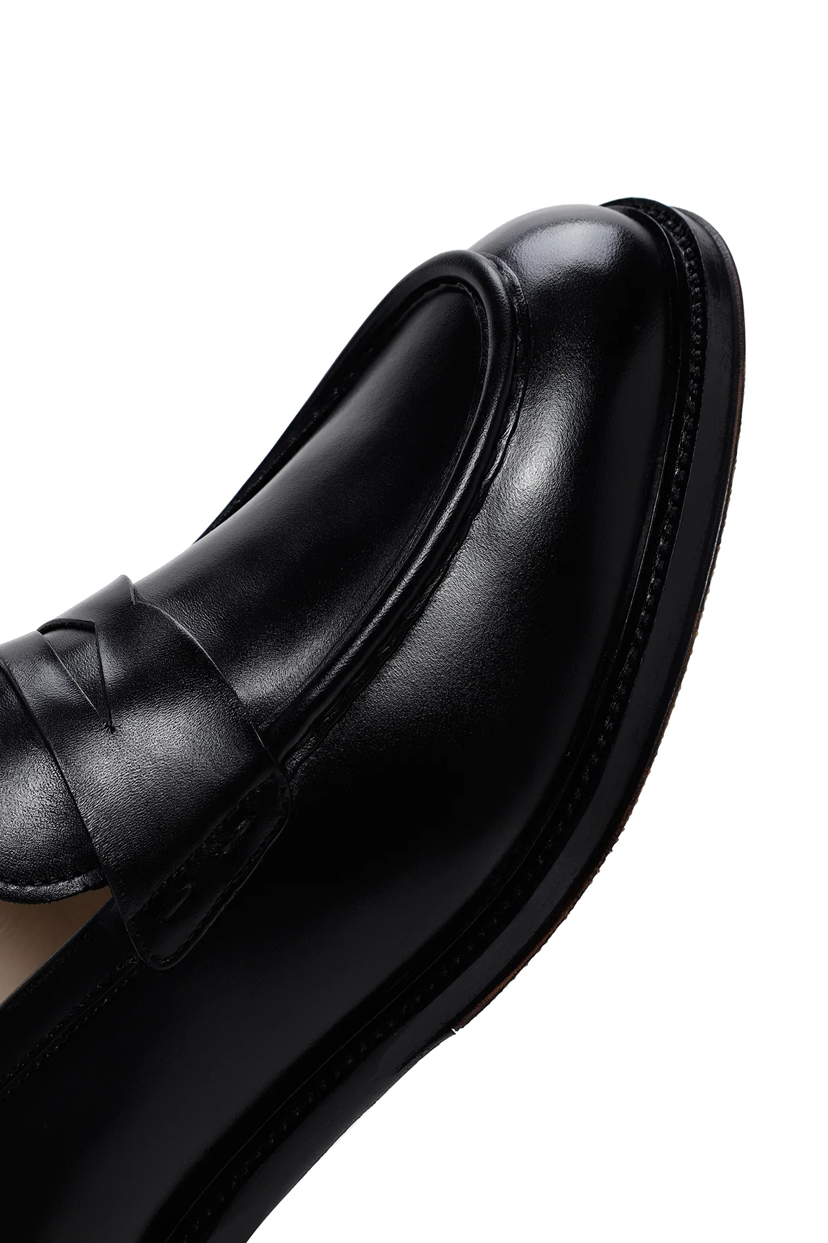 Erkek Siyah Deri Klasik Loafer - Image 9