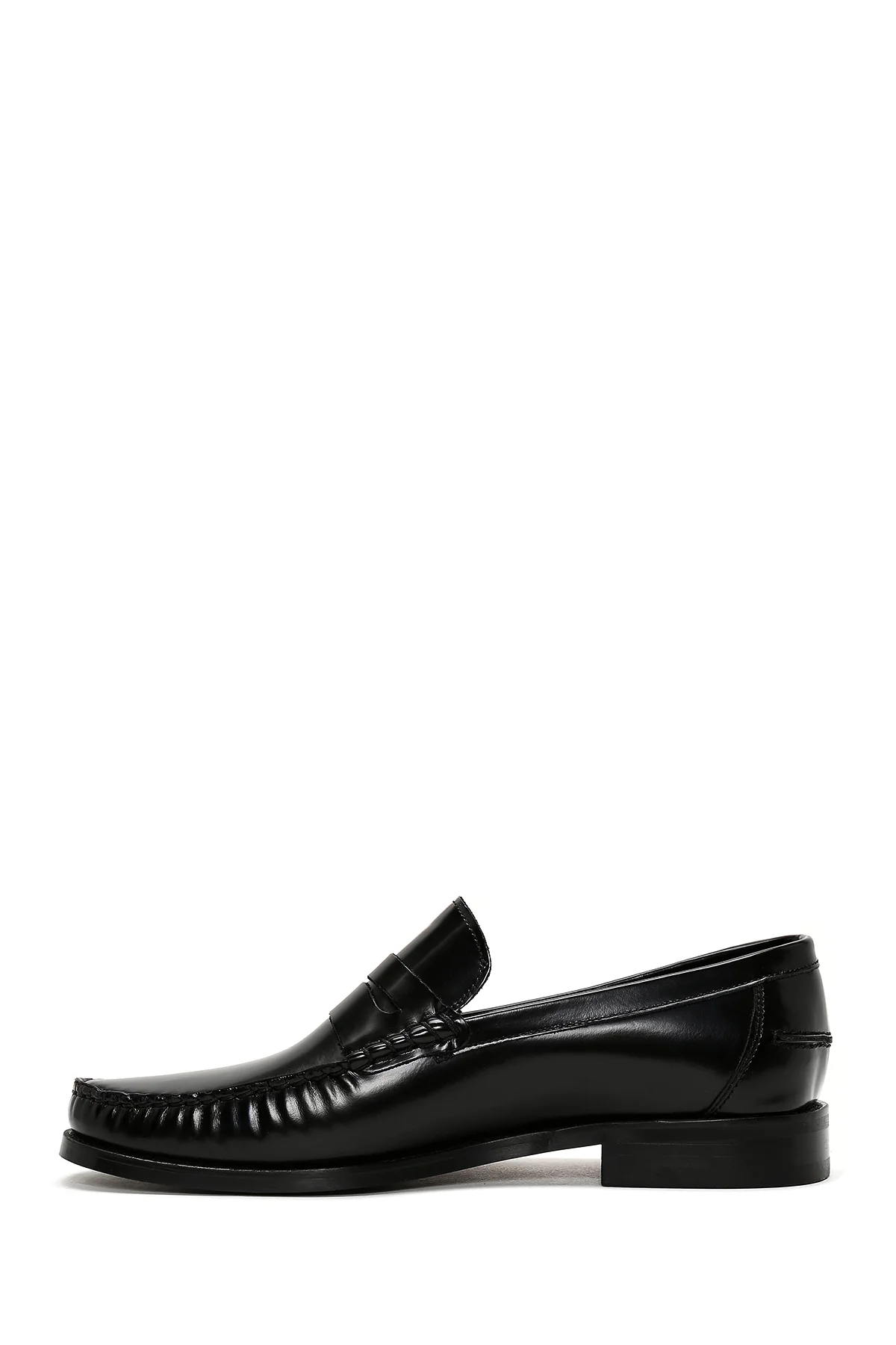 Erkek Siyah Deri Klasik Loafer - Image 2