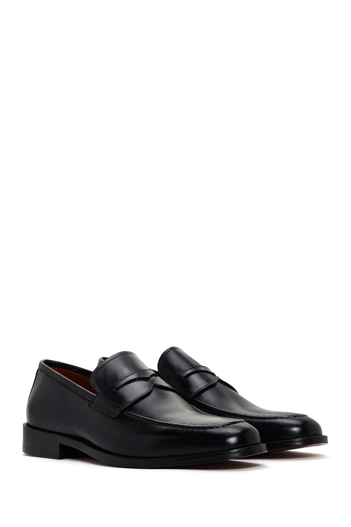 Erkek Siyah Deri Klasik Loafer - Image 3