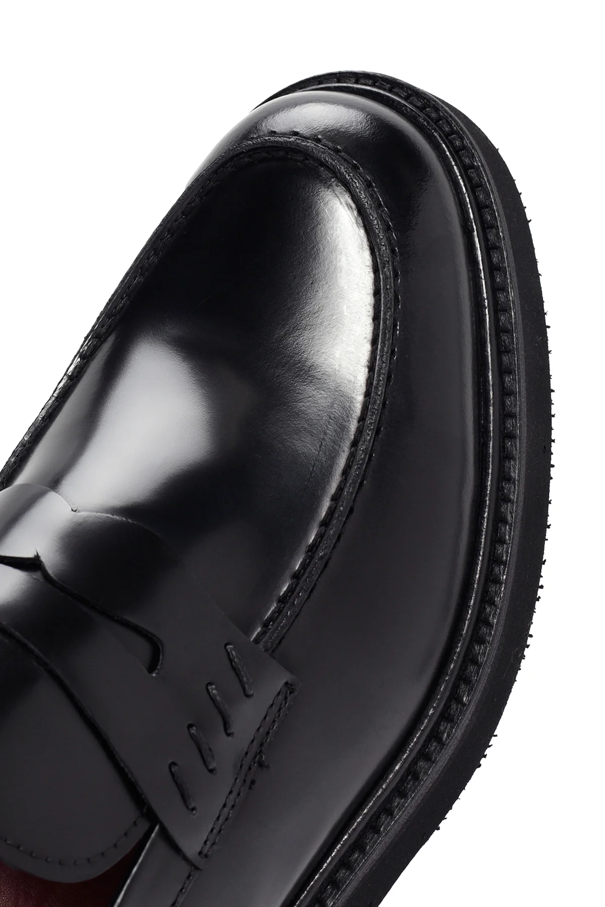 Erkek Siyah Deri Klasik Loafer - Image 10