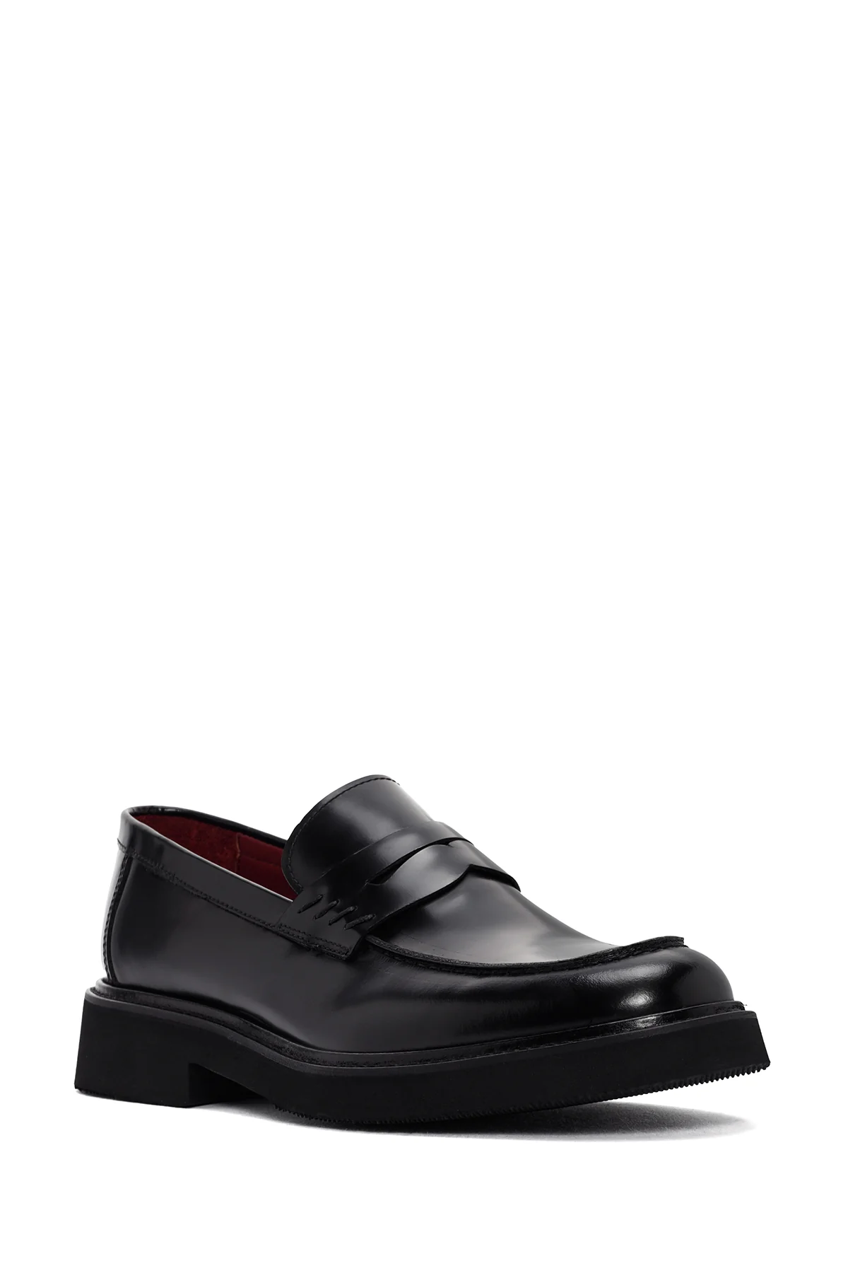 Erkek Siyah Deri Klasik Loafer - Image 6