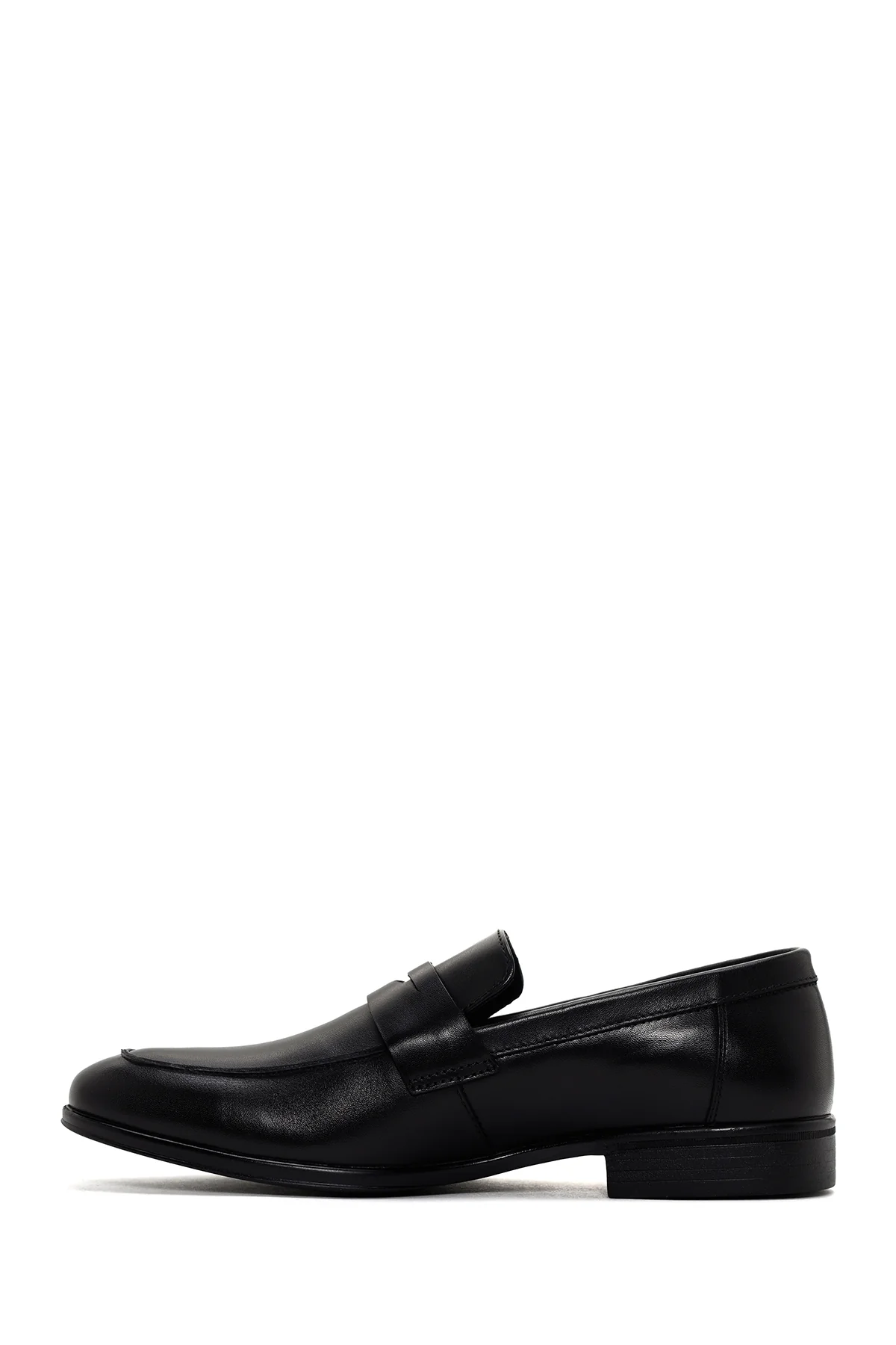 Erkek Siyah Deri Klasik Loafer - Image 2