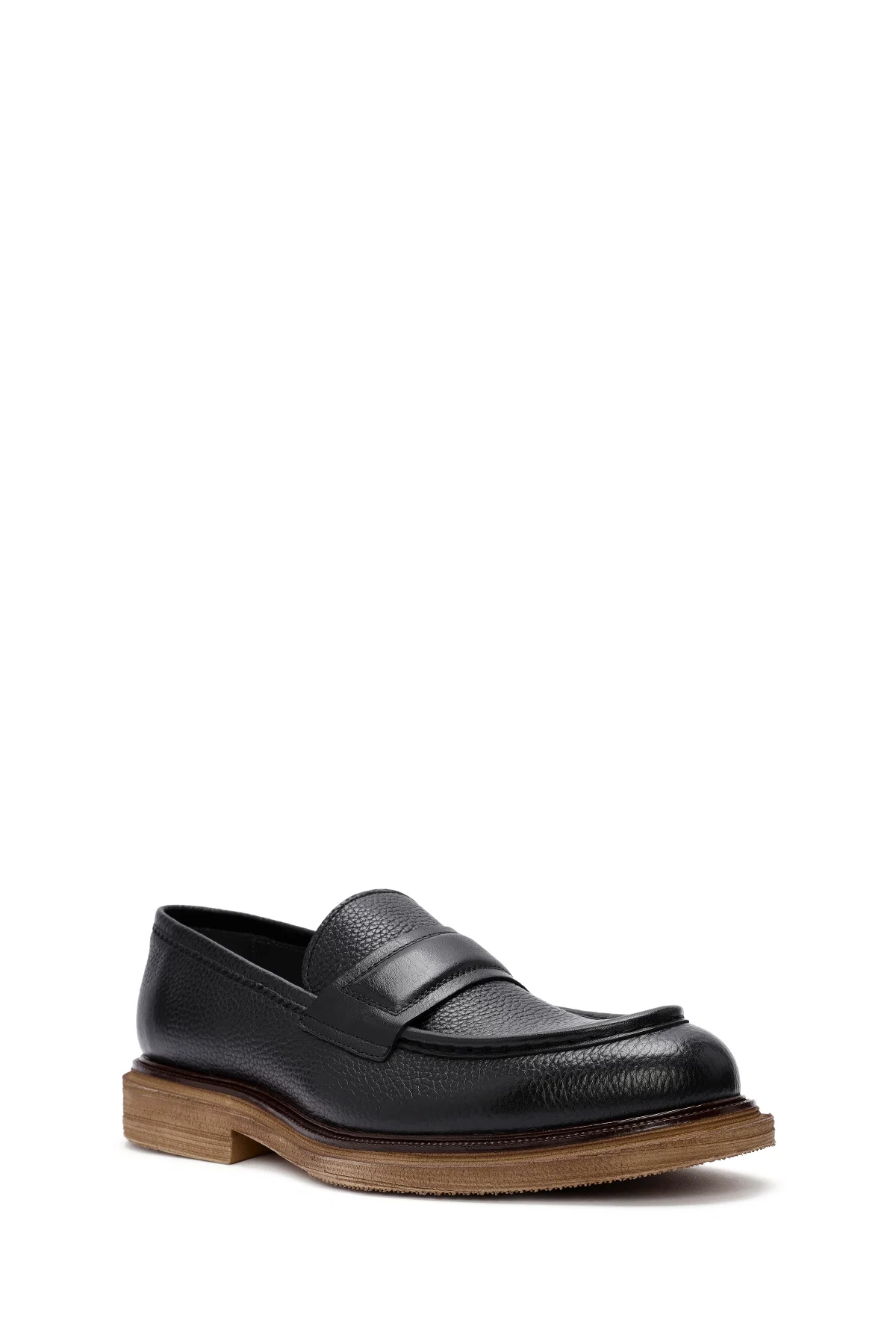 Erkek Siyah Deri Klasik Loafer - Image 6