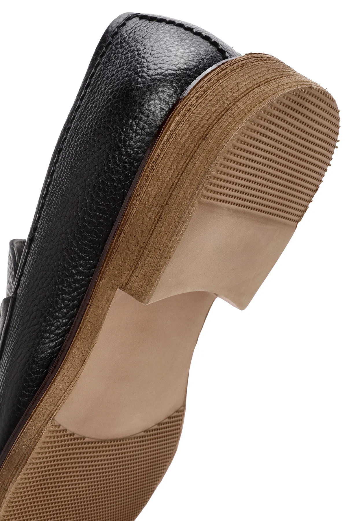 Erkek Siyah Deri Klasik Loafer - Image 8
