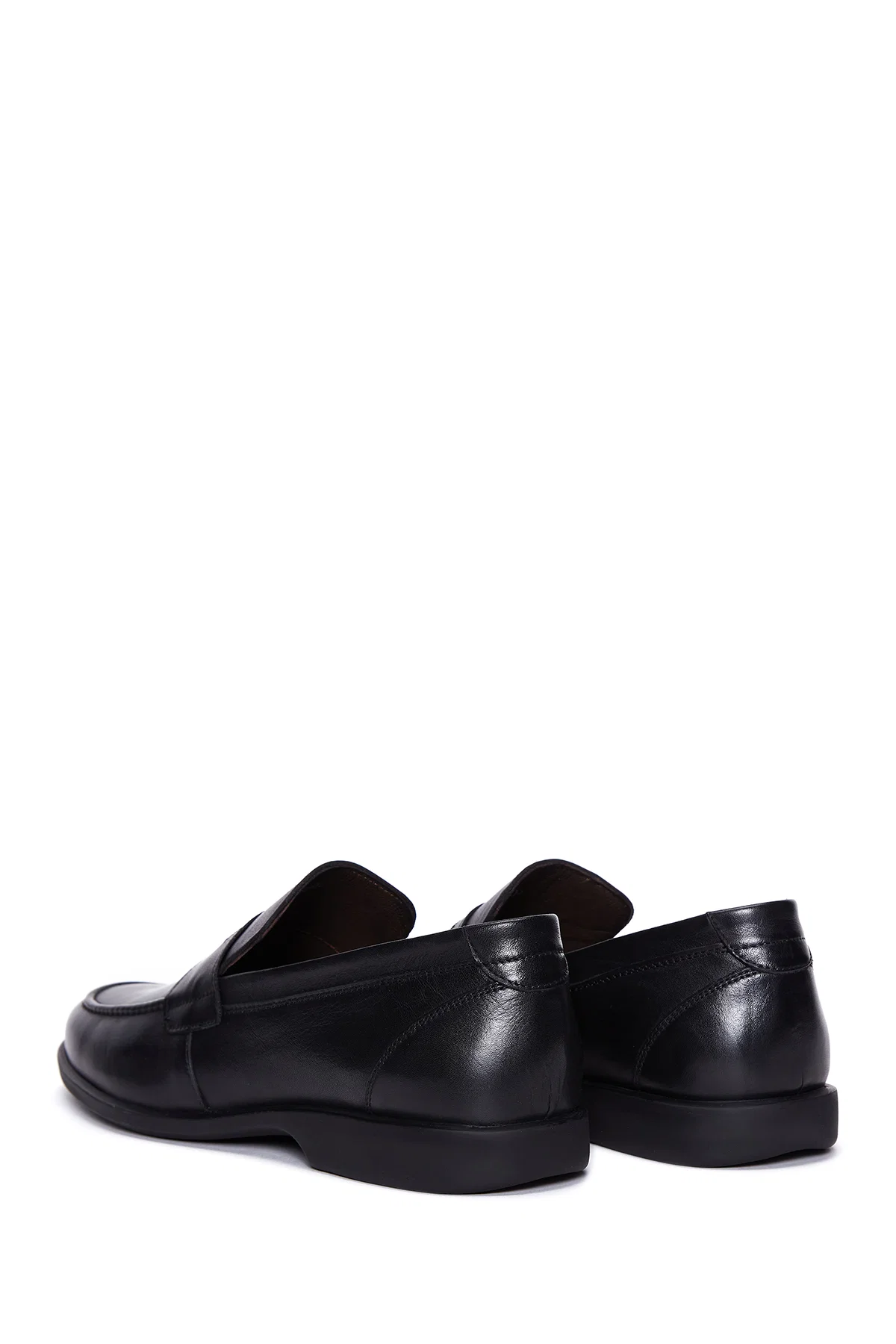 Erkek Siyah Deri Klasik Loafer - Image 5