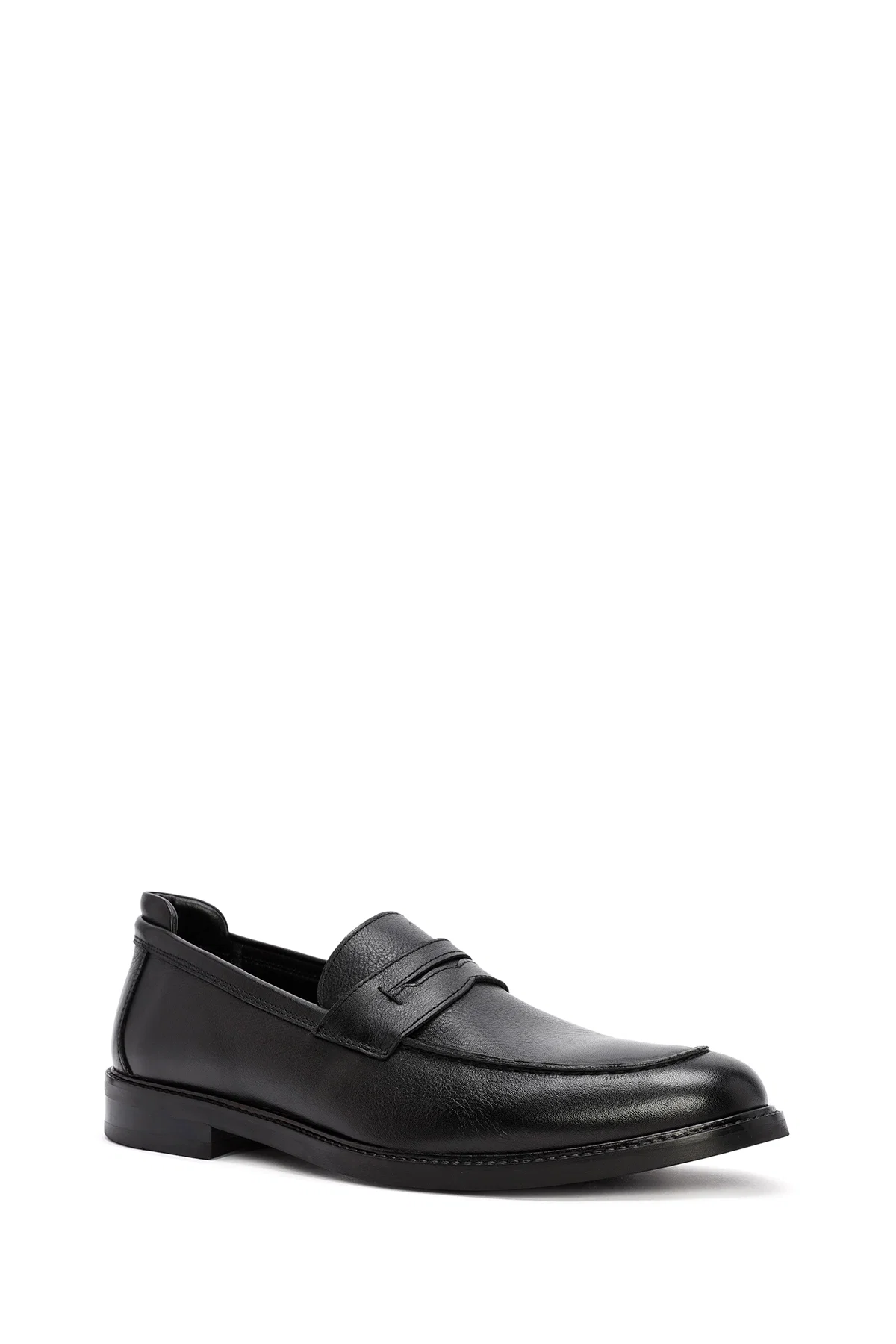 Erkek Siyah Deri Klasik Loafer - Image 6