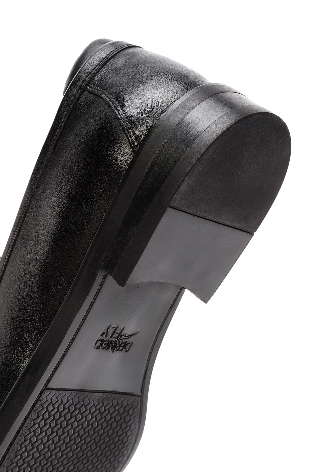 Erkek Siyah Deri Klasik Loafer - Image 8