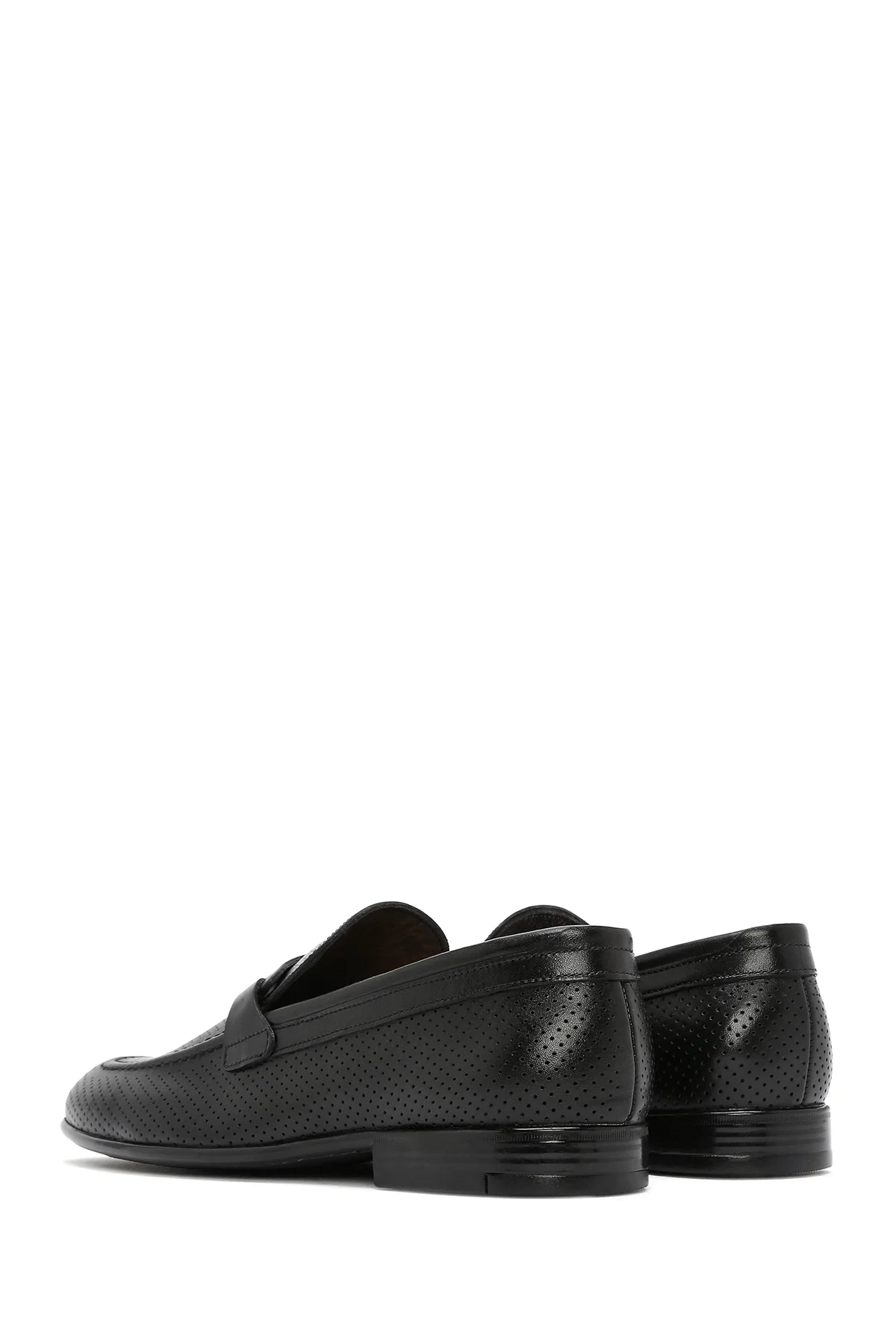 Erkek Siyah Deri Klasik Loafer - Image 5