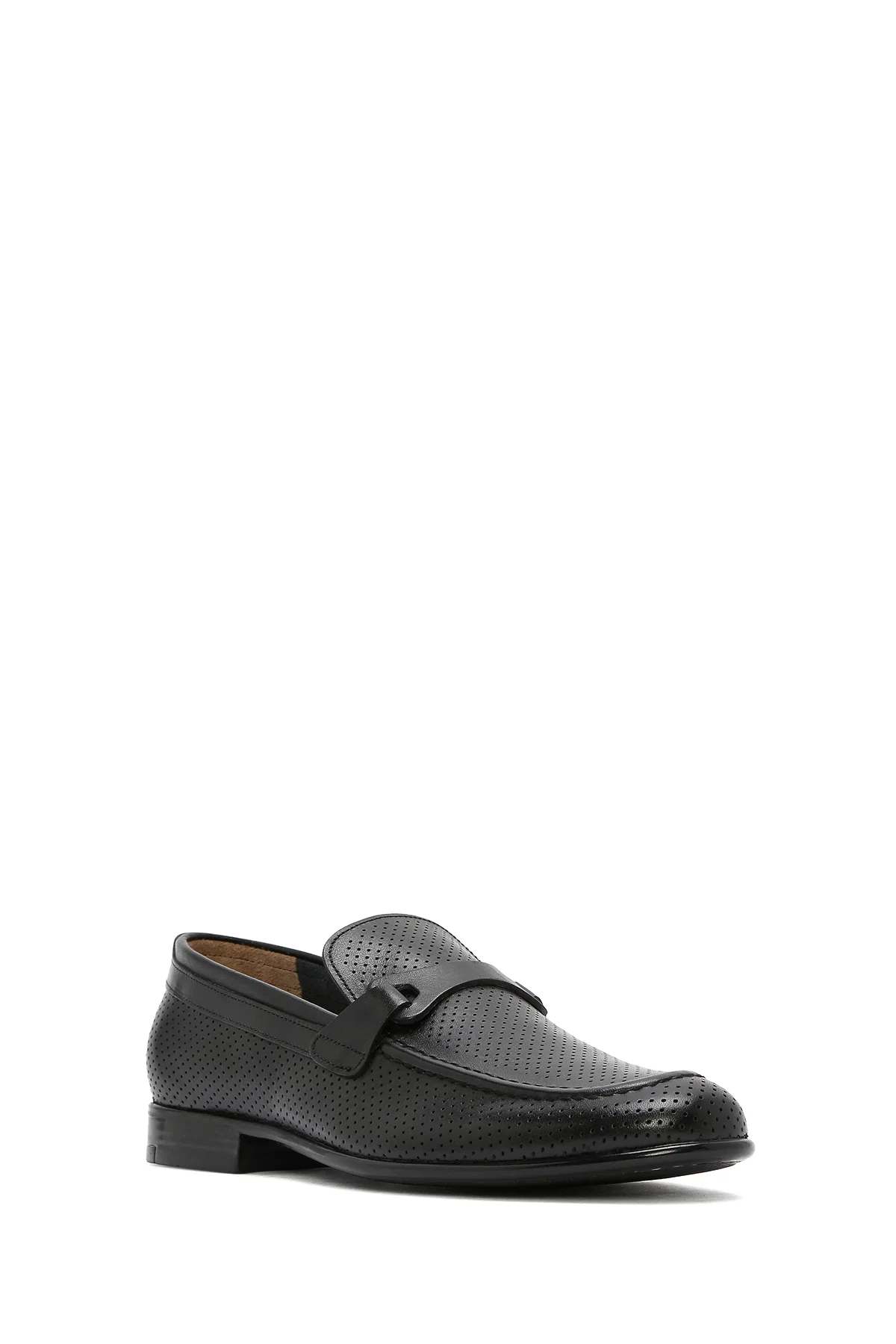 Erkek Siyah Deri Klasik Loafer - Image 6