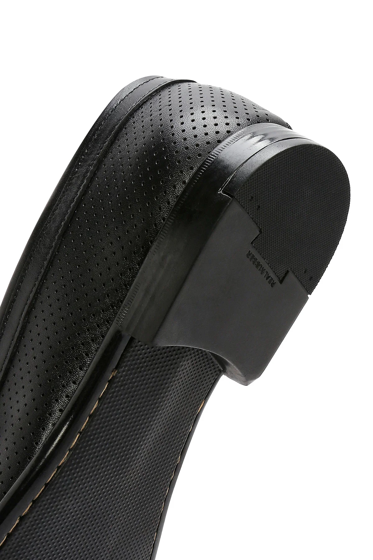 Erkek Siyah Deri Klasik Loafer - Image 9