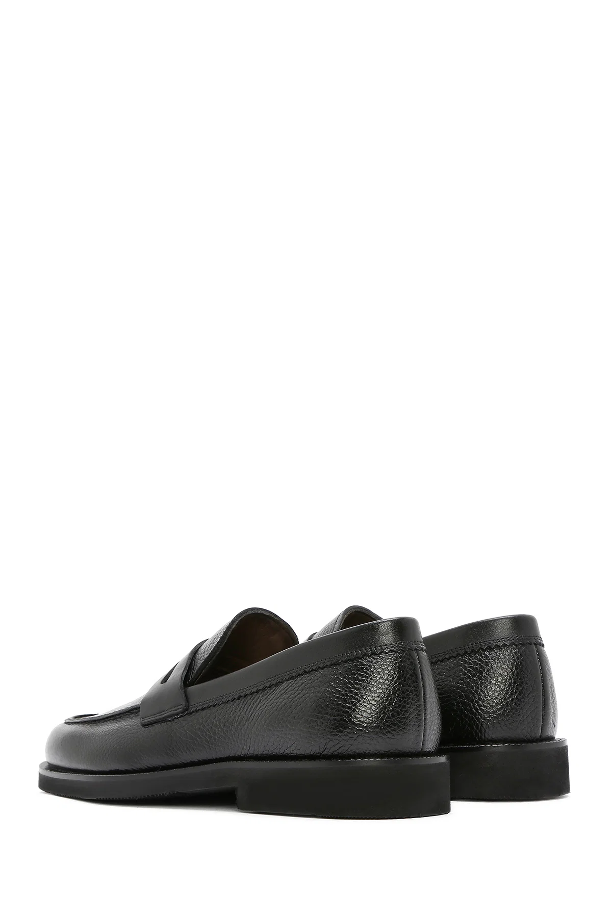 Erkek Siyah Deri Klasik Loafer - Image 5
