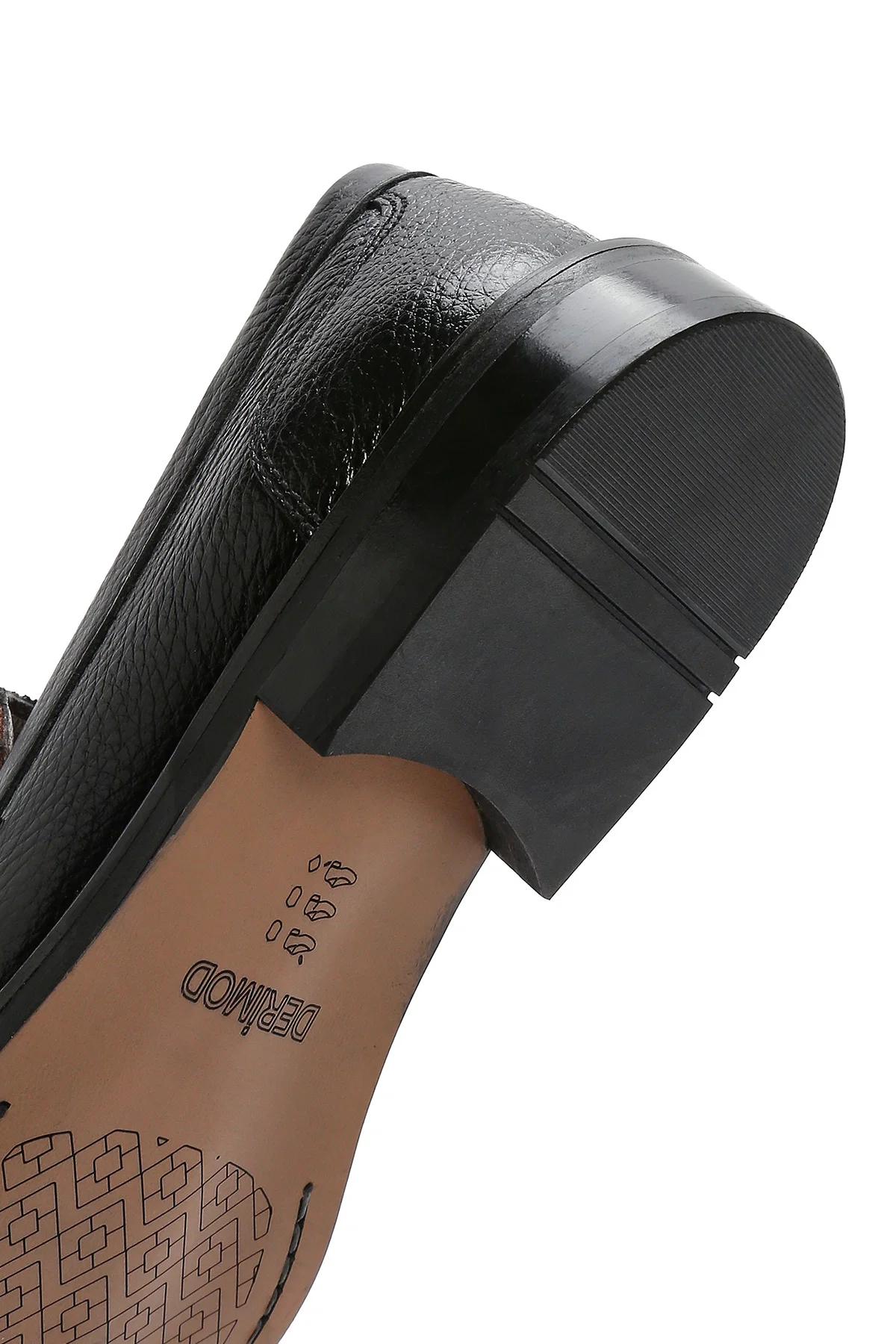 Erkek Siyah Deri Klasik Loafer - Image 10