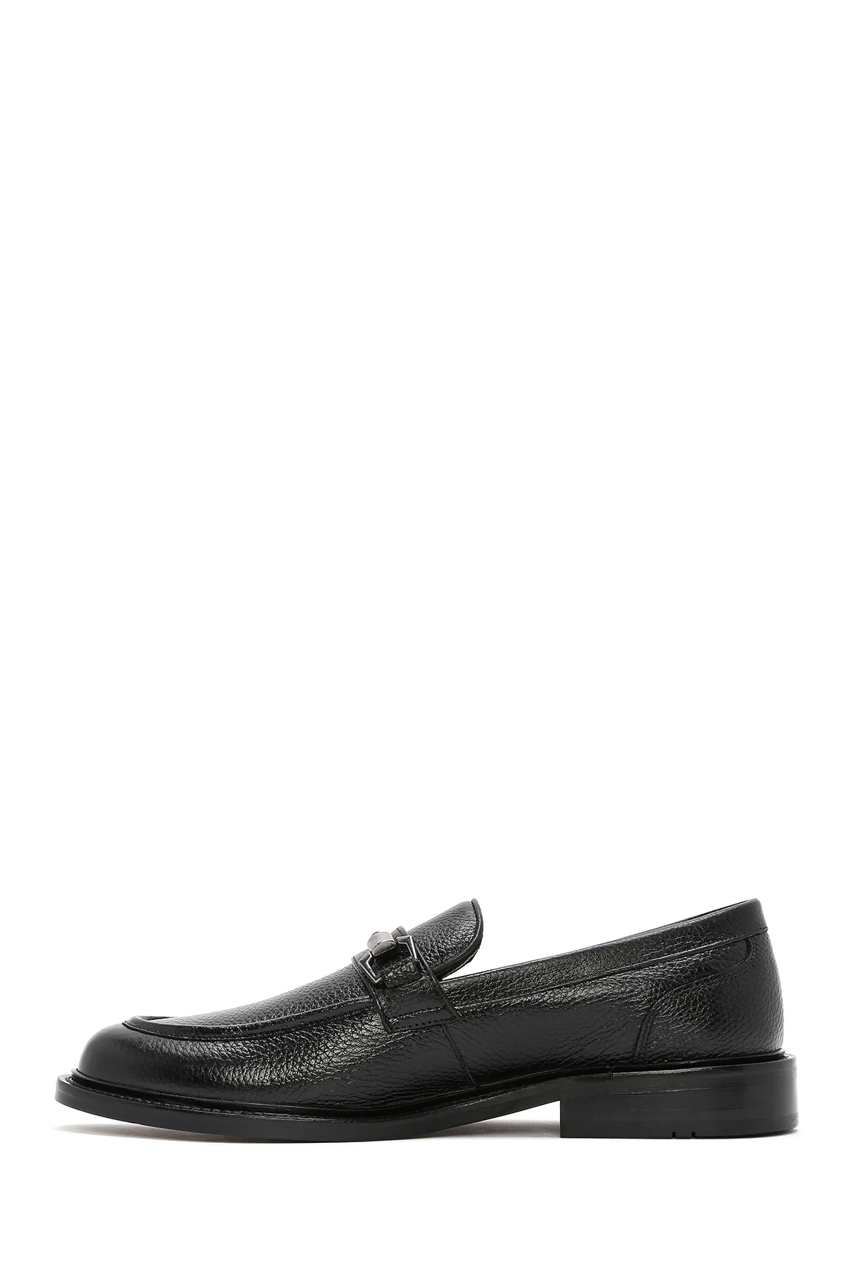 Erkek Siyah Deri Klasik Loafer - Image 2