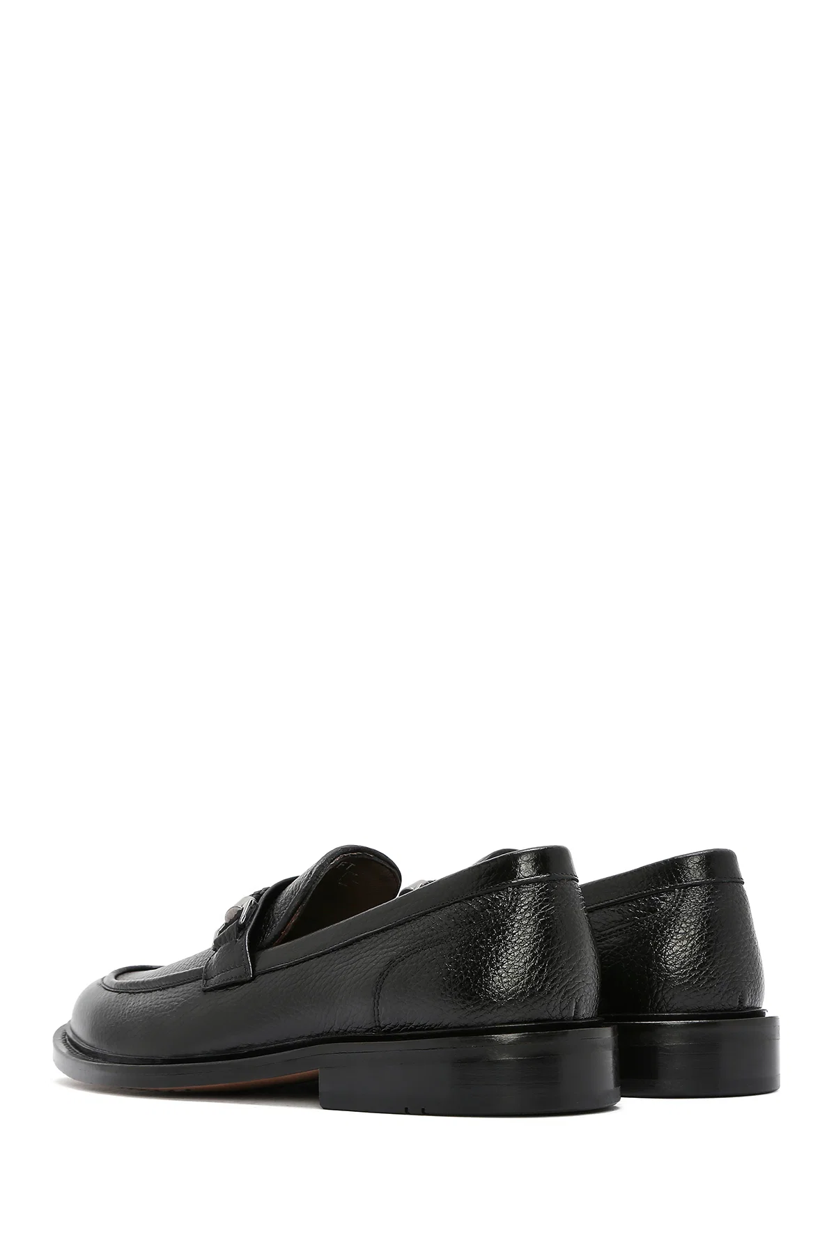 Erkek Siyah Deri Klasik Loafer - Image 5