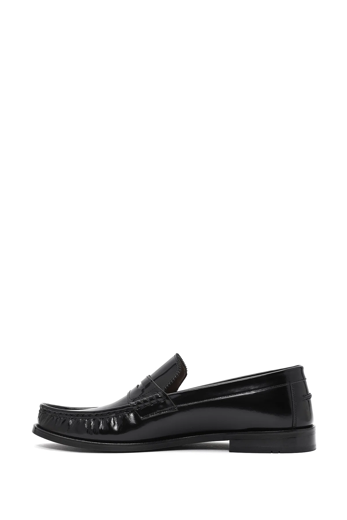 Erkek Siyah Deri Klasik Loafer - Image 2