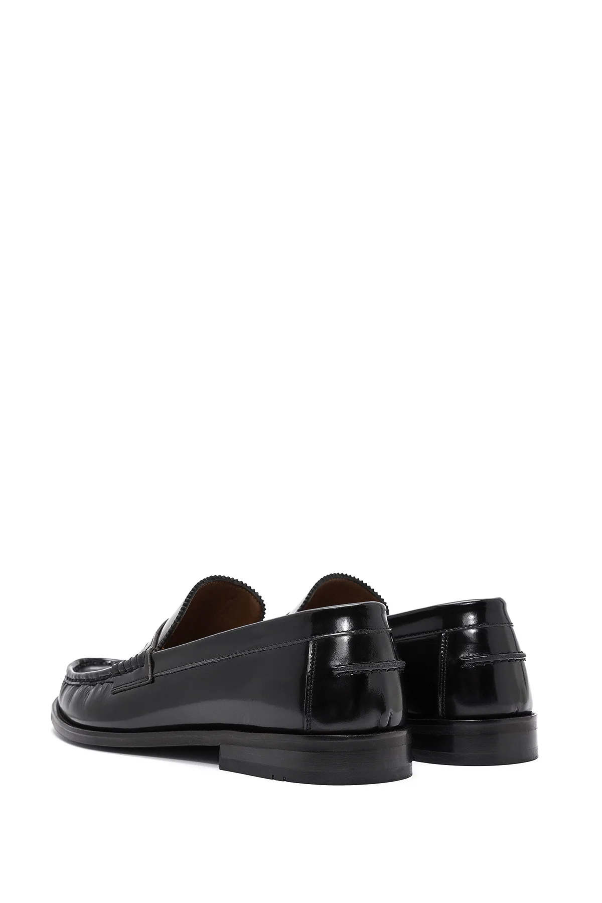 Erkek Siyah Deri Klasik Loafer - Image 5