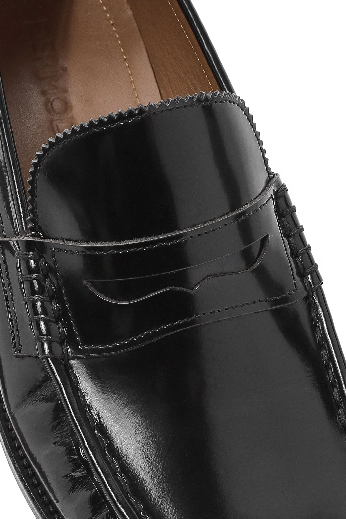 Erkek Siyah Deri Klasik Loafer - Image 9