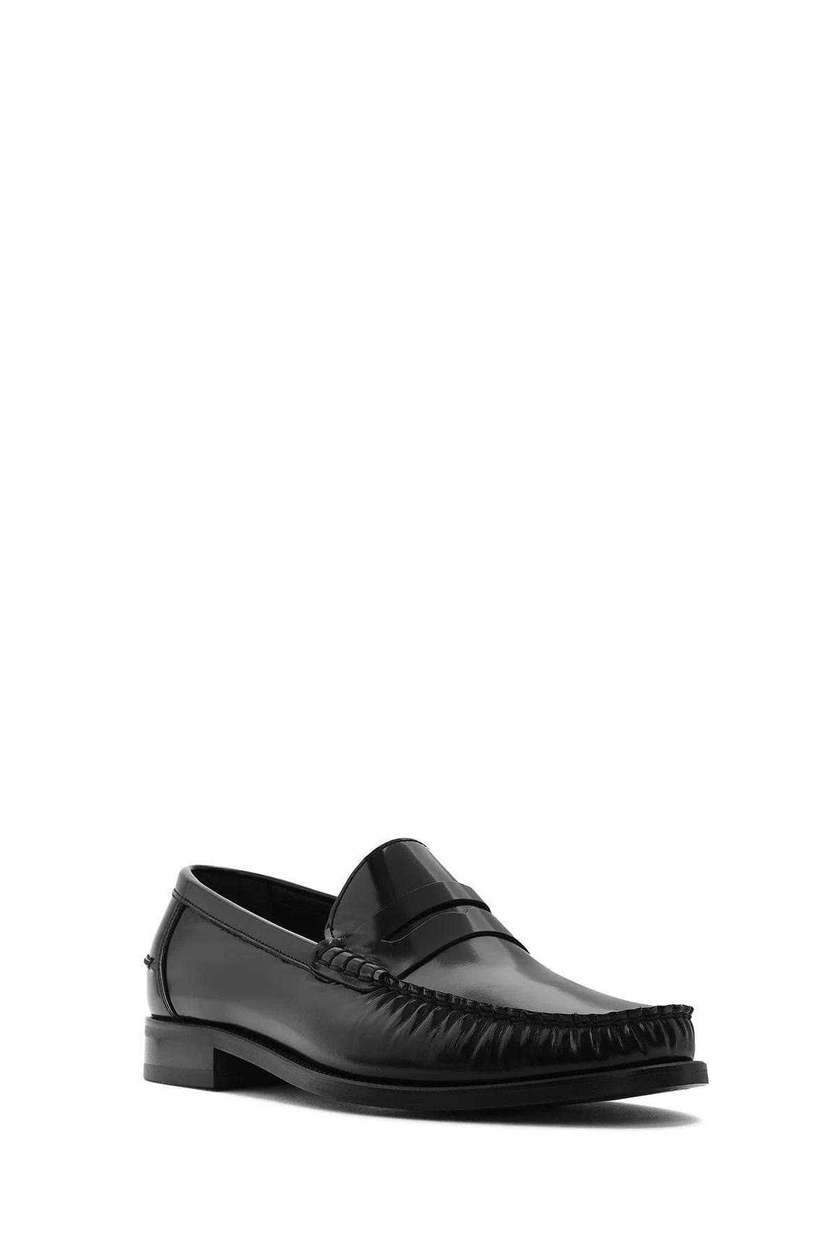 Erkek Siyah Deri Klasik Loafer - Image 7