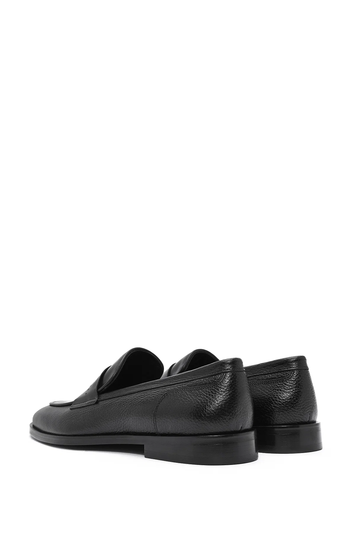 Erkek Siyah Deri Klasik Loafer - Image 5