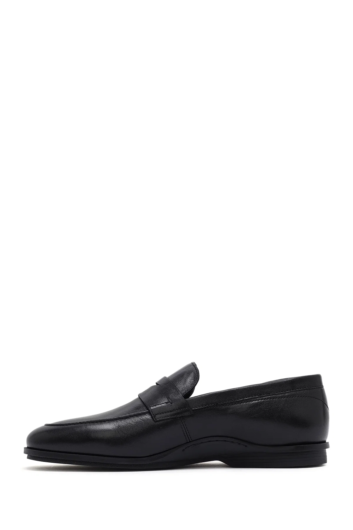 Erkek Siyah Deri Klasik Loafer - Image 2