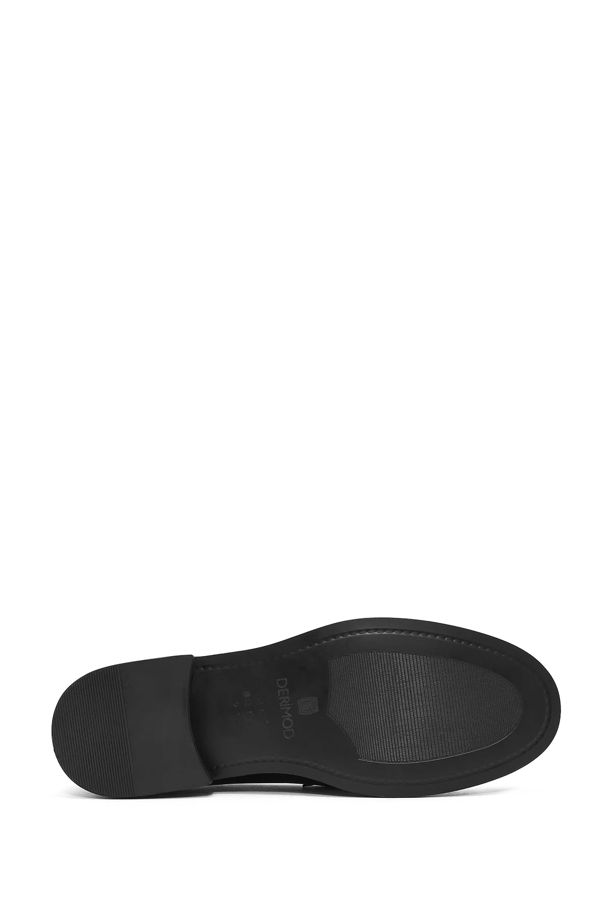 Erkek Siyah Deri Klasik Loafer - Image 4