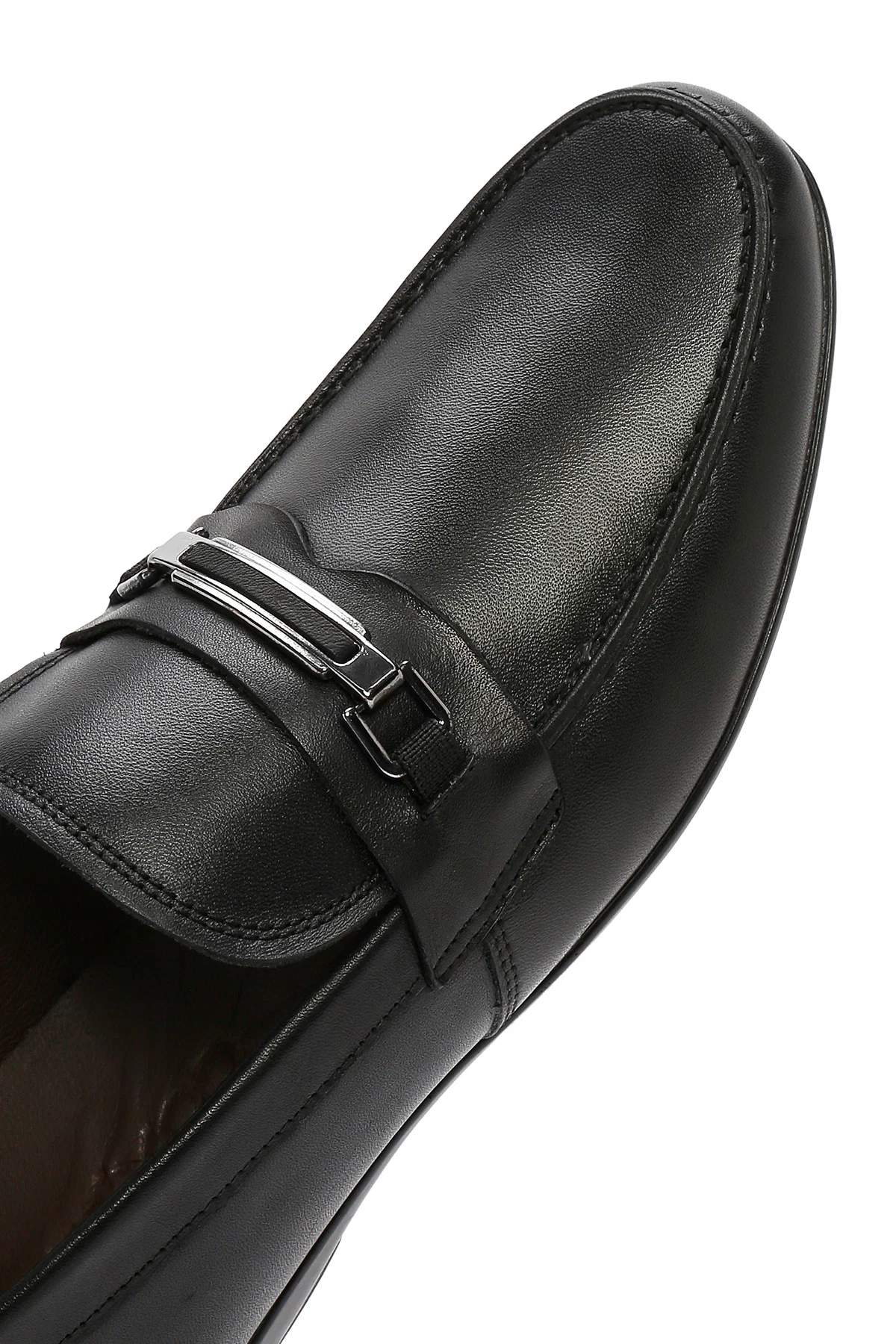 Erkek Siyah Deri Klasik Loafer - Image 10