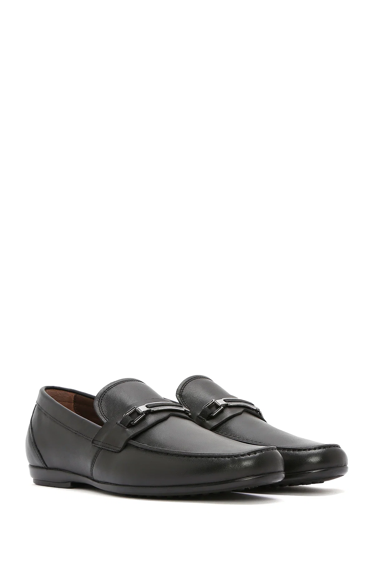 Erkek Siyah Deri Klasik Loafer - Image 3