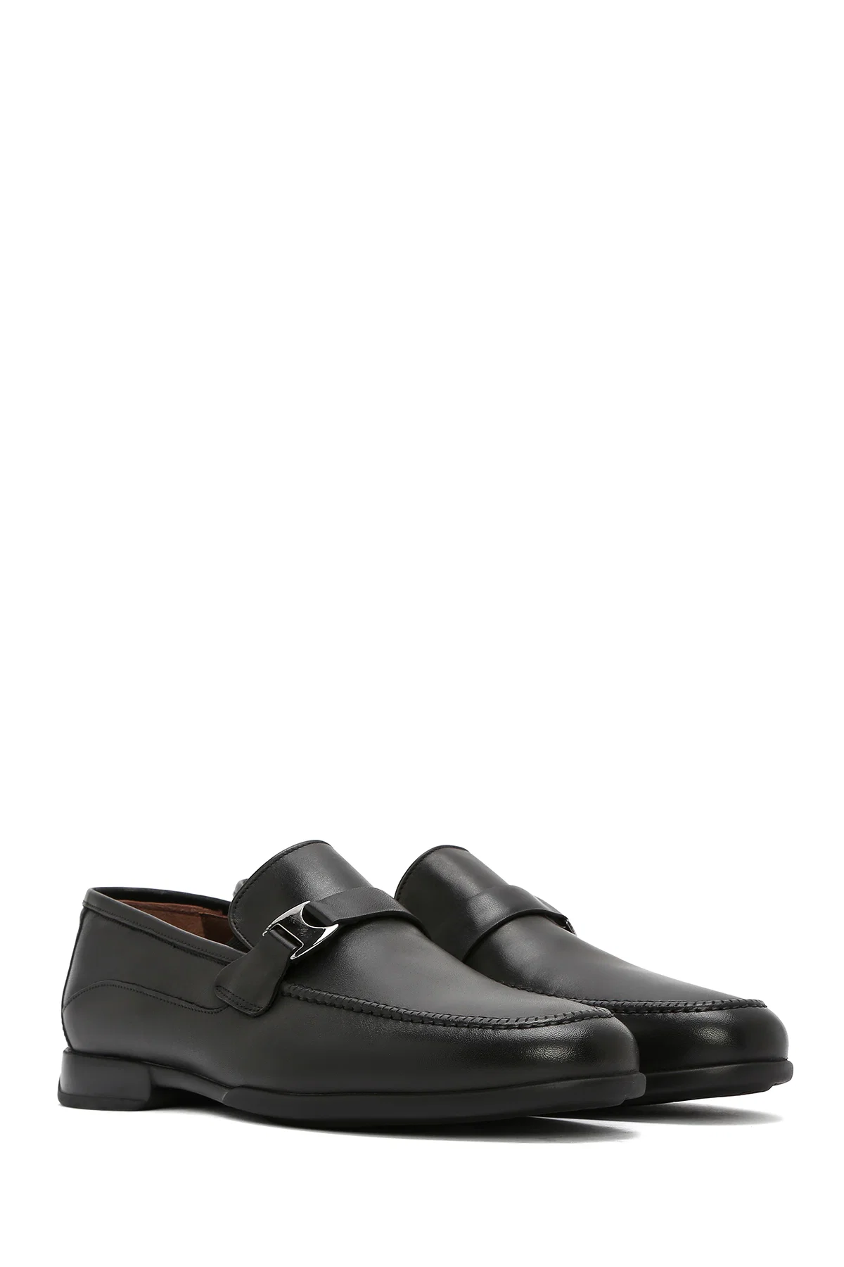 Erkek Siyah Deri Klasik Loafer - Image 3