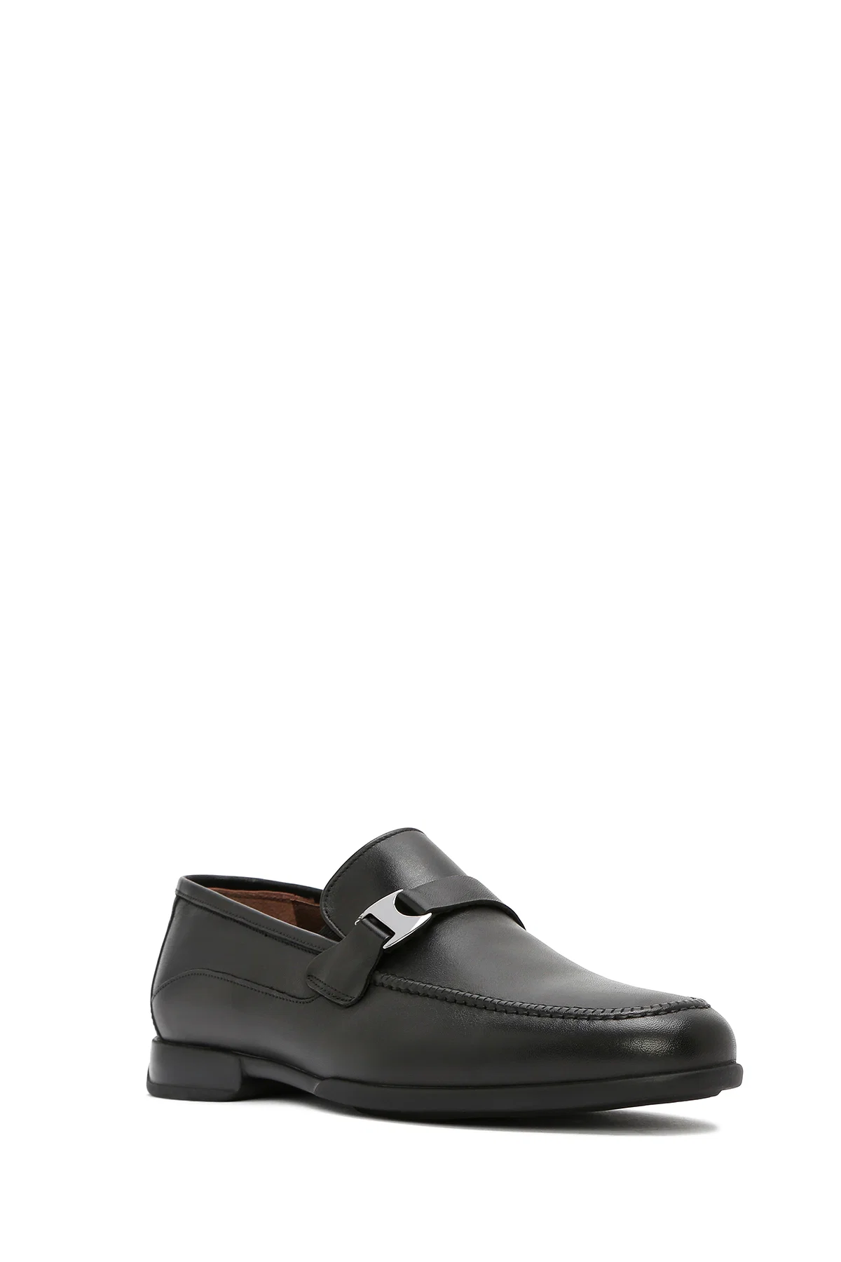 Erkek Siyah Deri Klasik Loafer - Image 6