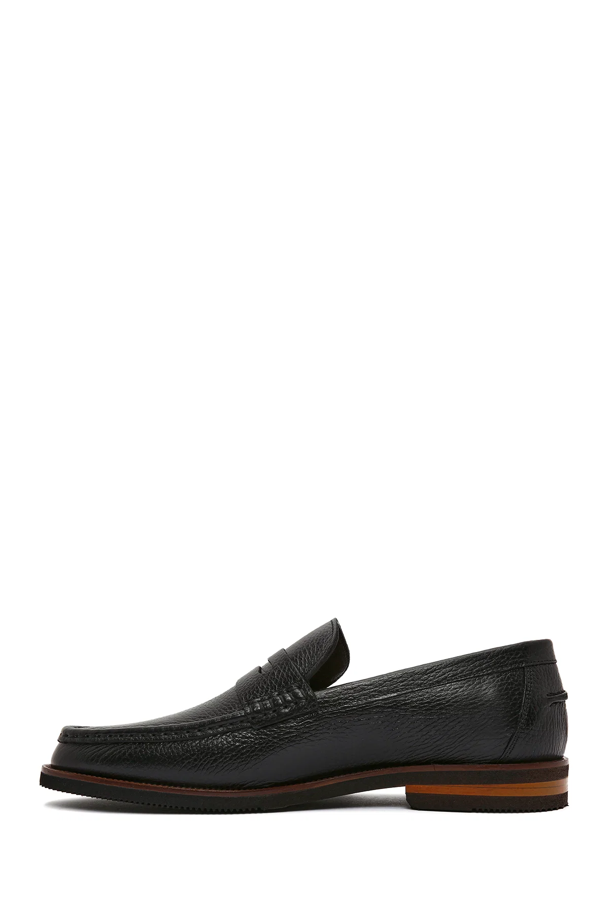 Erkek Siyah Deri Klasik Loafer - Image 2