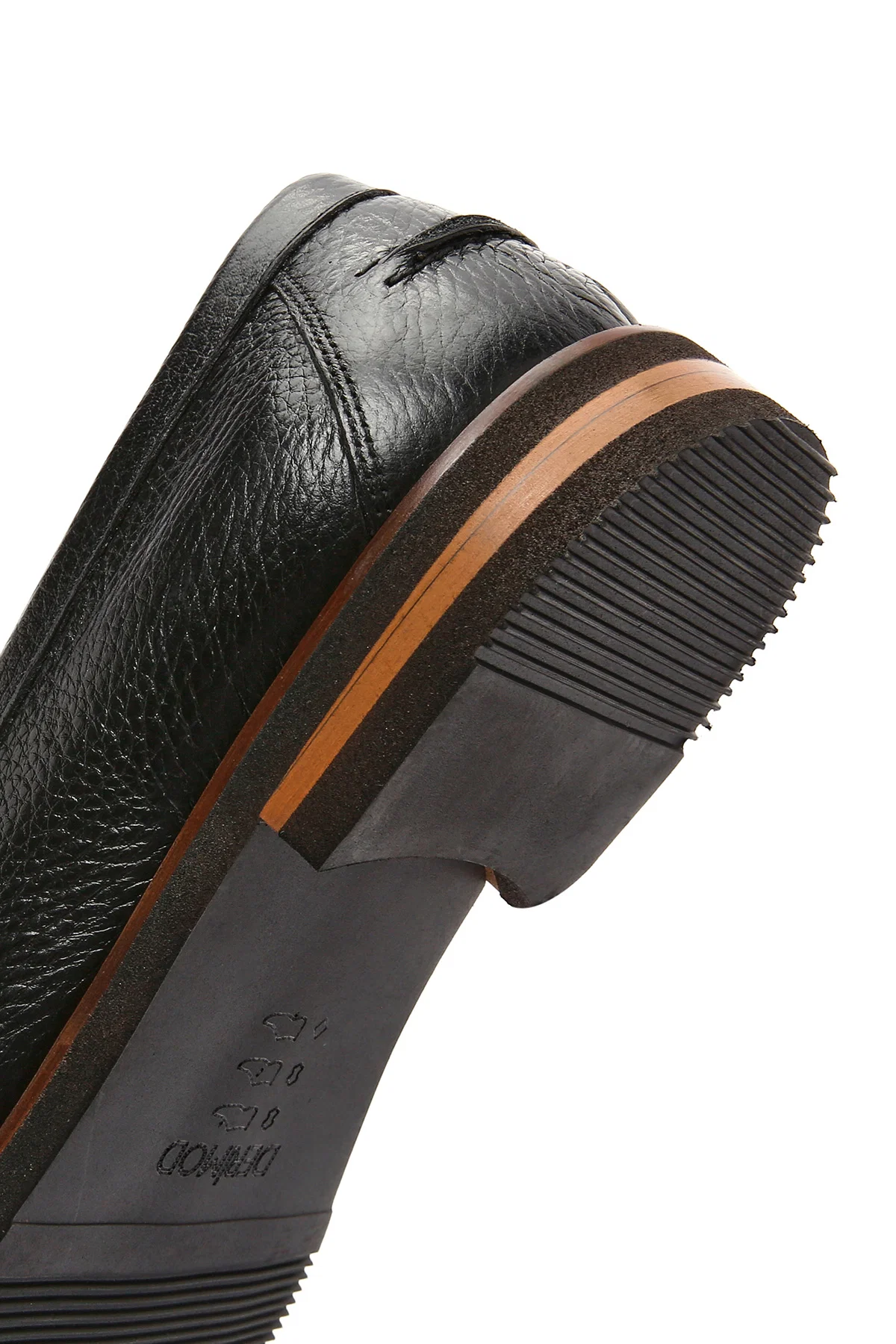 Erkek Siyah Deri Klasik Loafer - Image 8