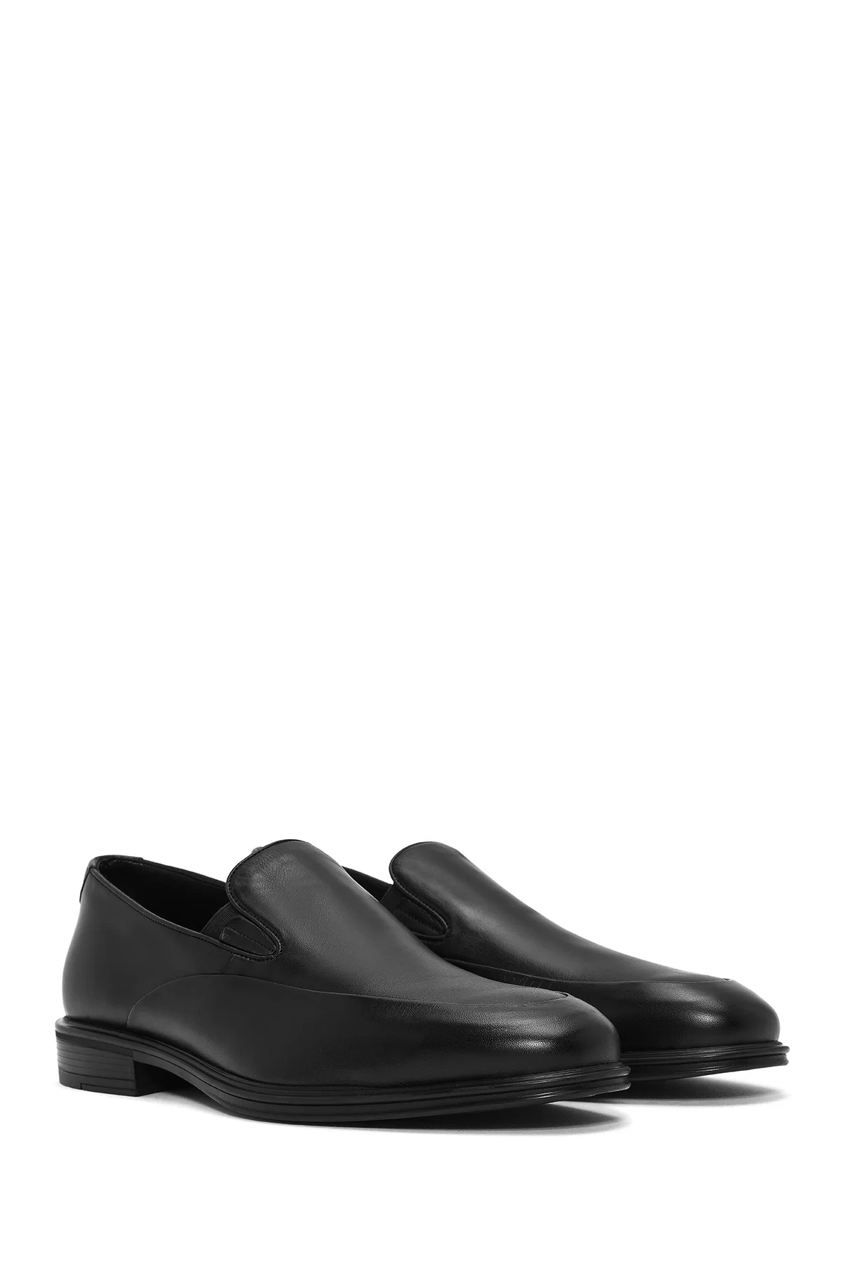 Erkek Siyah Deri Klasik Loafer - Image 3