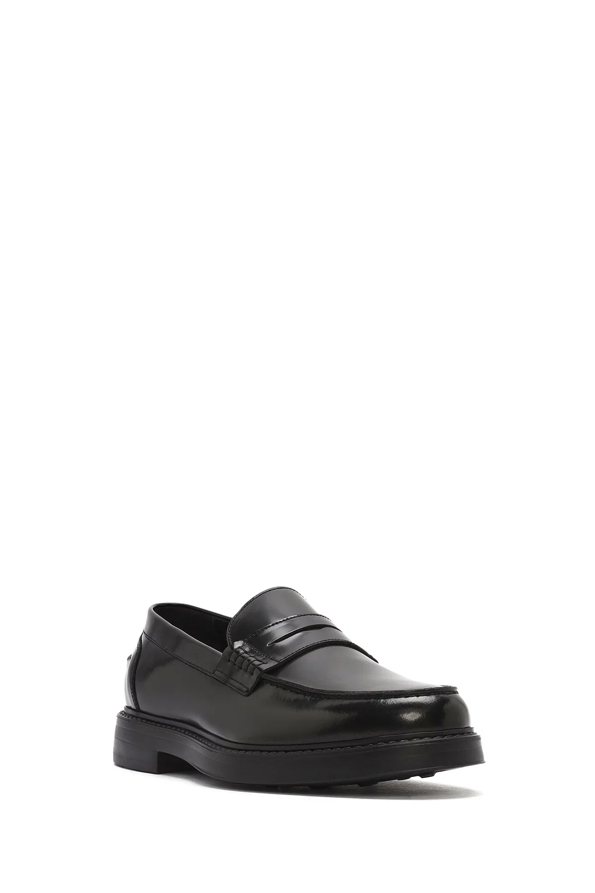 Erkek Siyah Deri Klasik Loafer - Image 6