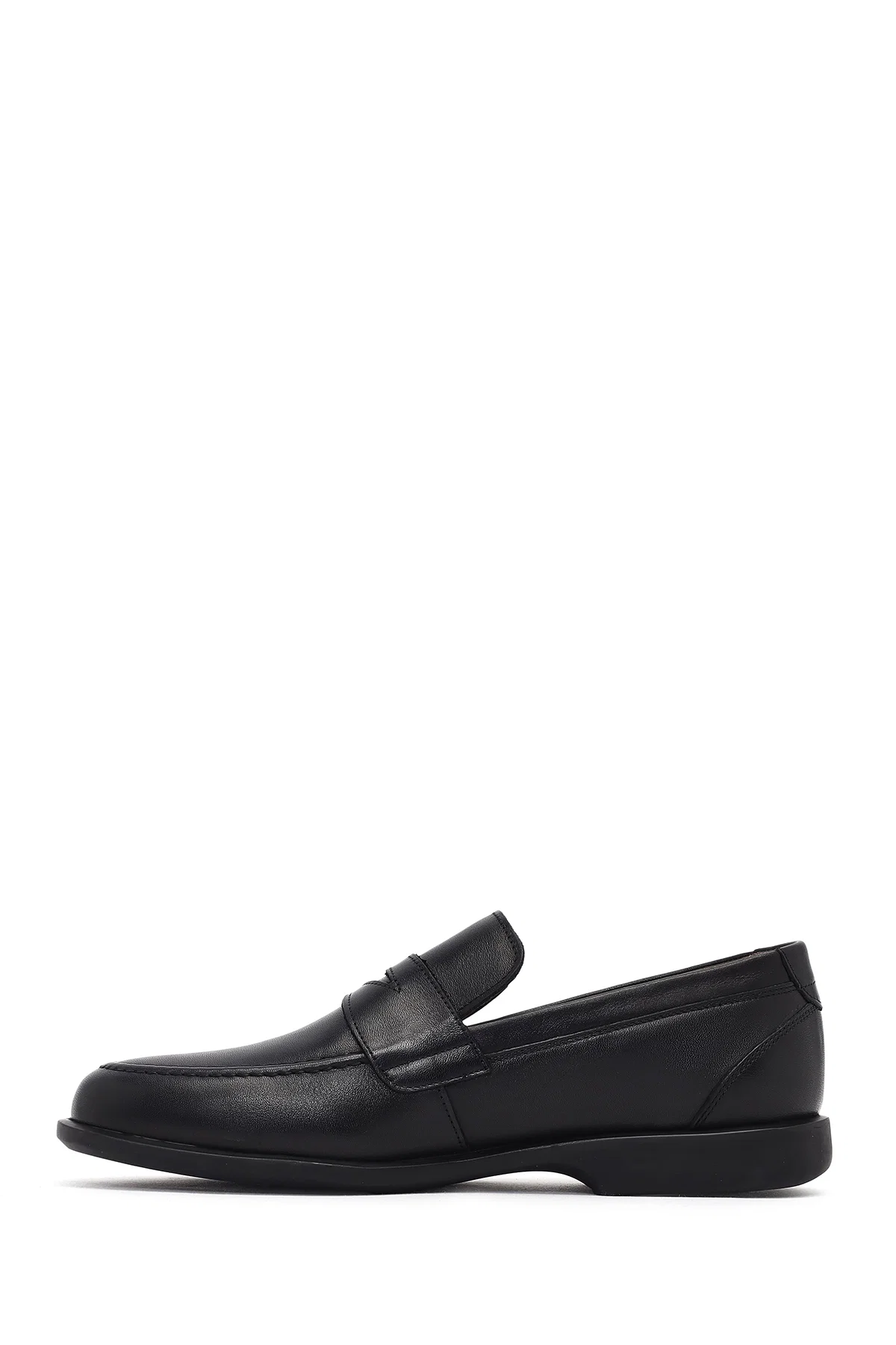 Erkek Siyah Deri Klasik Loafer - Image 2